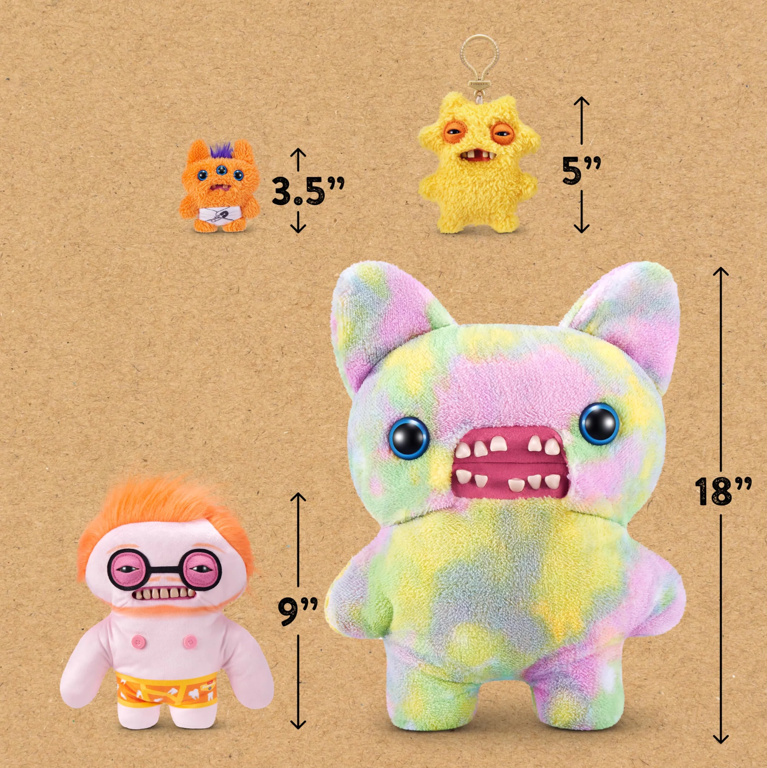 FUGGLER 9" CORE-SERIES 1-FUGG STARS PLUSH 9"(Gunky Goober)