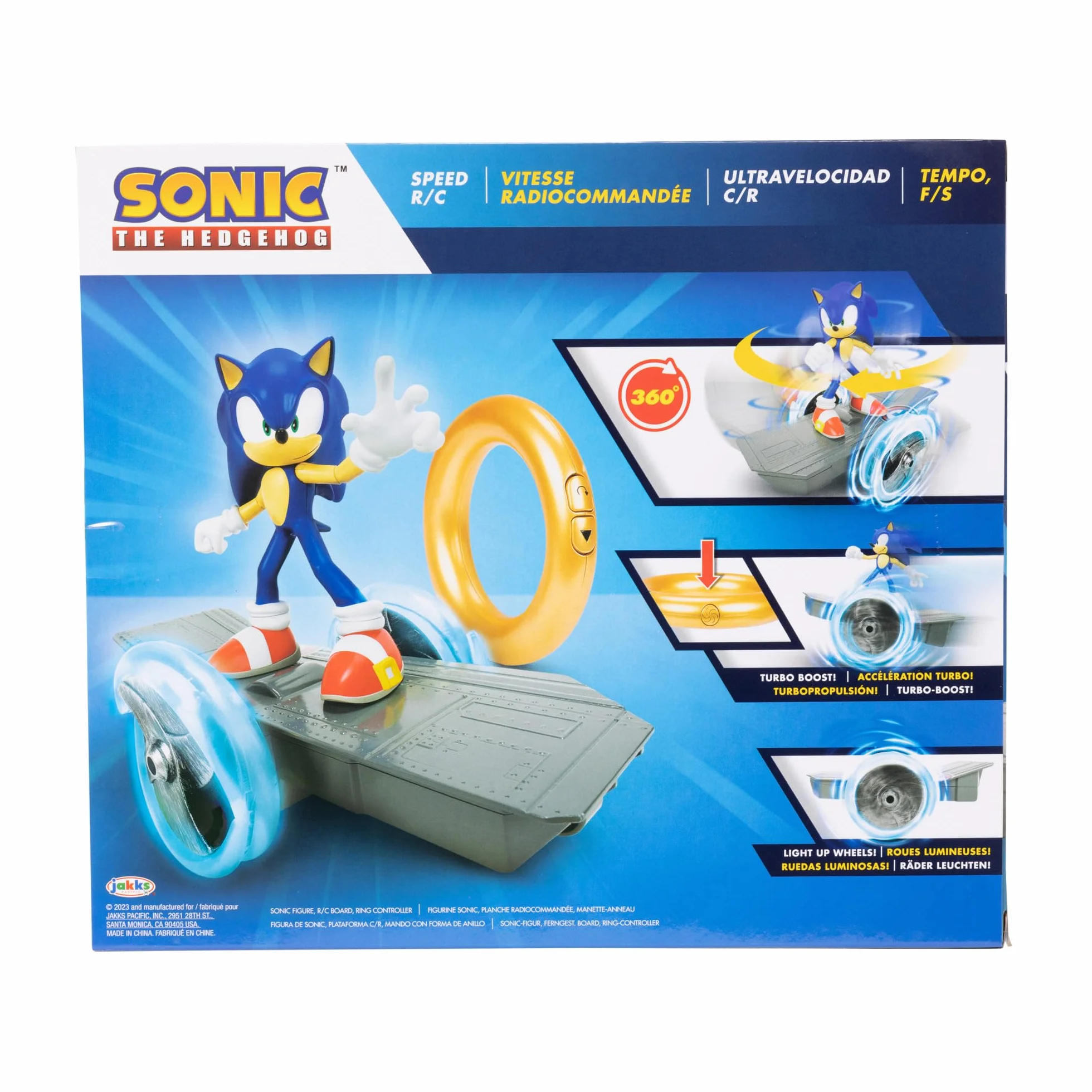 Sonic The Hedgehog Jeż Speed RC