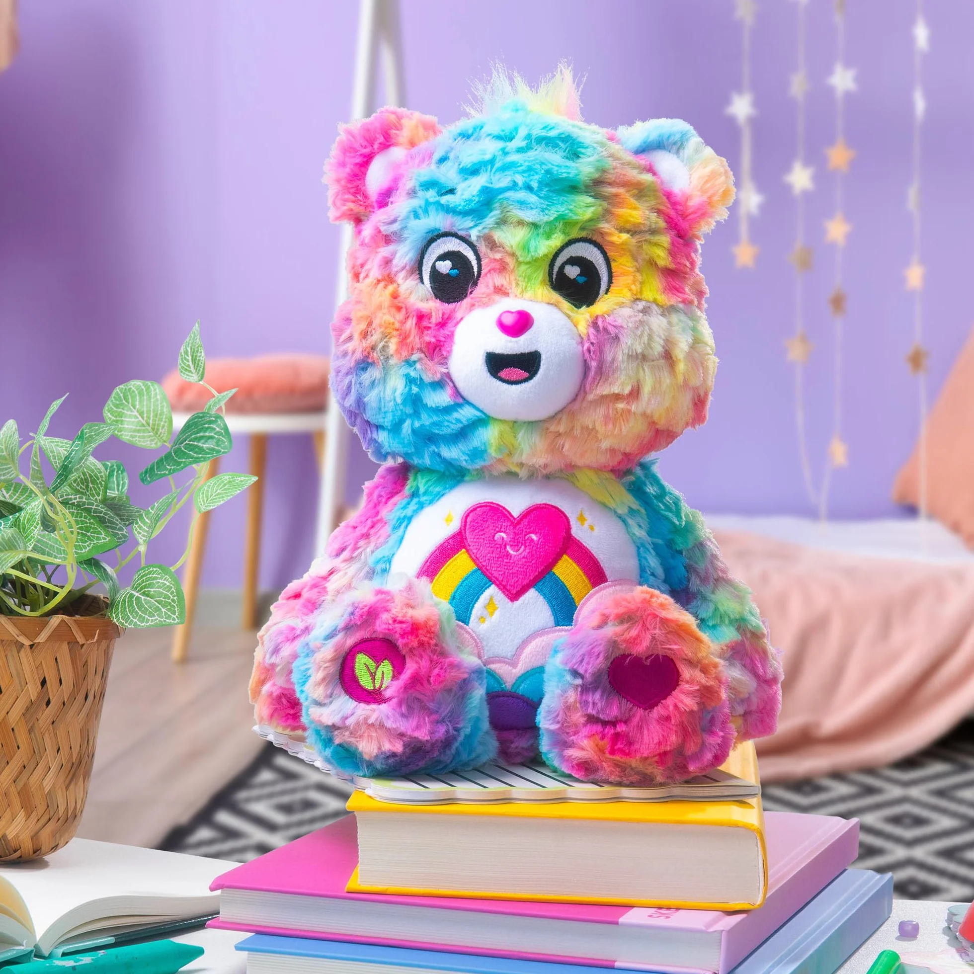 Care Bears 35cm Cozy Collection - Caring Colours Bear