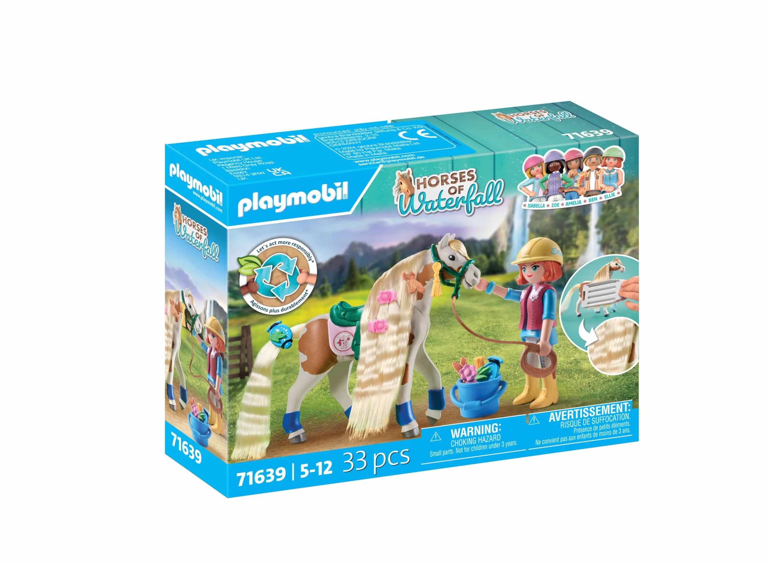 PLAYMOBIL Horses of Waterfall 71639 Ellie z koniem, od 5 lat
