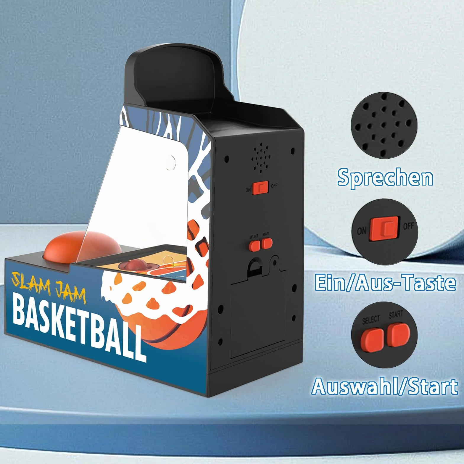 Arcade Tabop Indoor Basketball Shooting Game dla dzieci i dorosłych, mini gra zręcznościowa do koszykówki