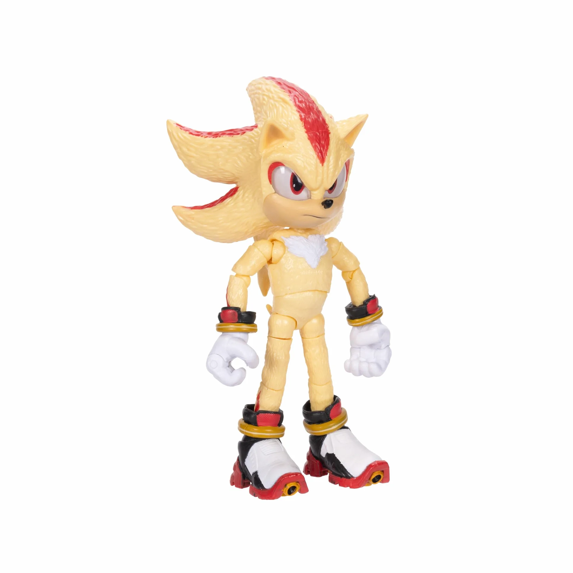 Sonic 3 The Movie Super Shadow Figurka z przegubami, oficjalna licencja, 12,5 cm, rzeczywiste szczegóły, figurki kolekcjonerskie, dla fanów, pomysł na prezent dla dzieci od 3 lat