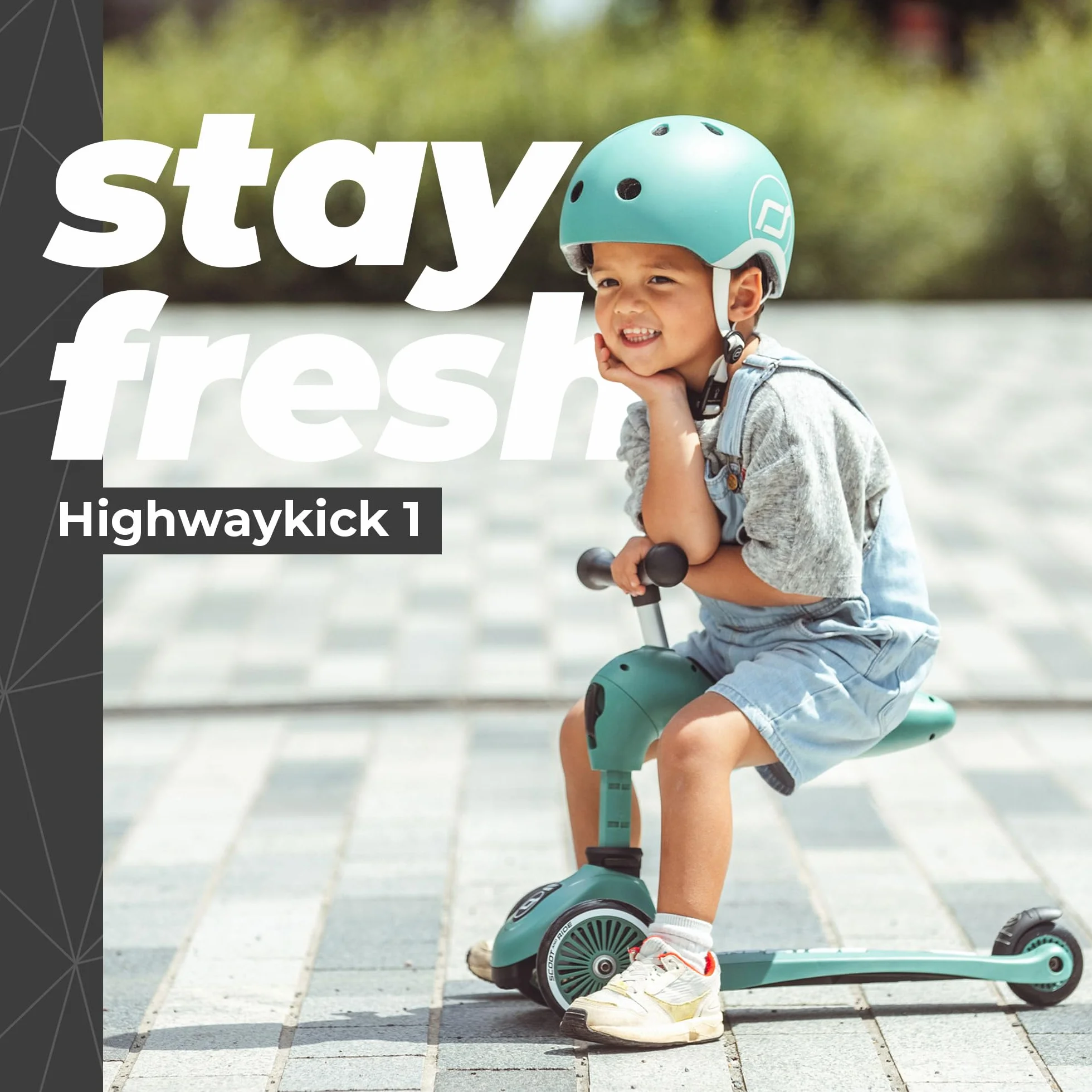 Scoot & Ride - Highwaykick 1 – Forest – hulajnoga z siedziskiem