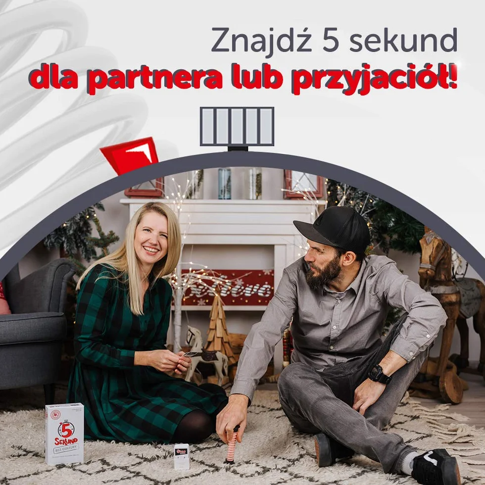 Trefl, 5 Sekund Bez Cenzury, Dynamiczna Gra Dla Dorosłych, Karty z Pytaniami, Czasomierz, Zabawne Pytania, Towarzyskie Spotkanie, Integracja, Impreza, Gra dla Osób od 18 Lat