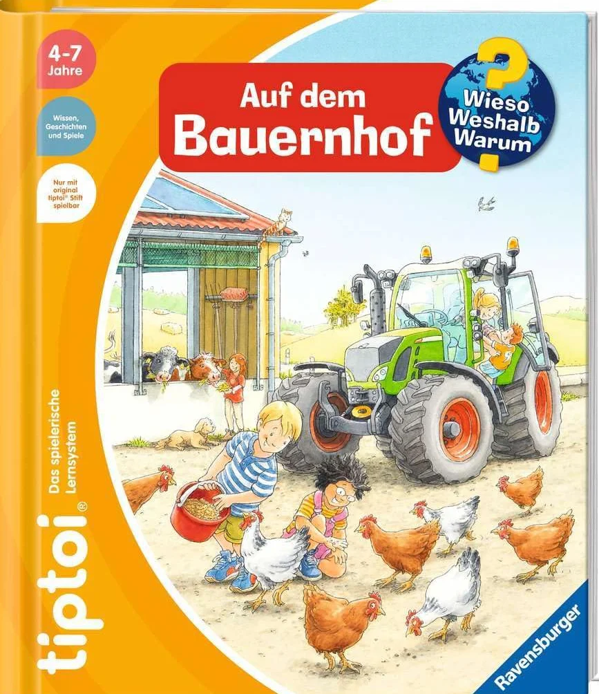 Ravensburger Tiptoi Elektroniczna Książka Edukacyjna, Wielokolorowy, Od 4 lat