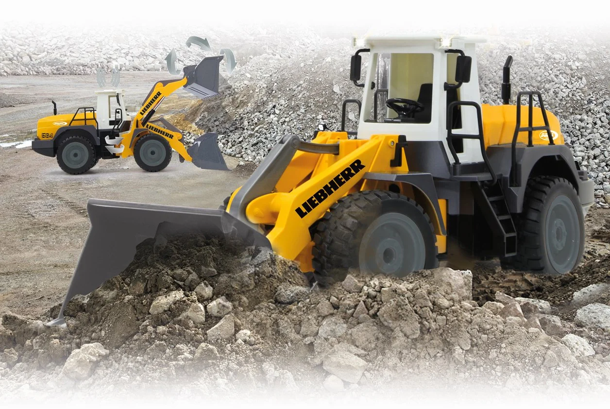 Jamara - Ładowarka Liebherr 564 1:20 2,4 GHz (405007)