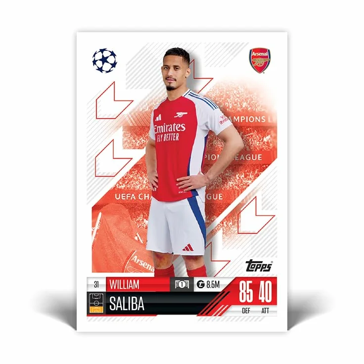 Topps Match Attax 24/25 - Booster Tin Bundle - Wyłącznie w Amazon! Wszystkie 4 zestawy Booster Tin w tegorocznej kolekcji Match Attax!