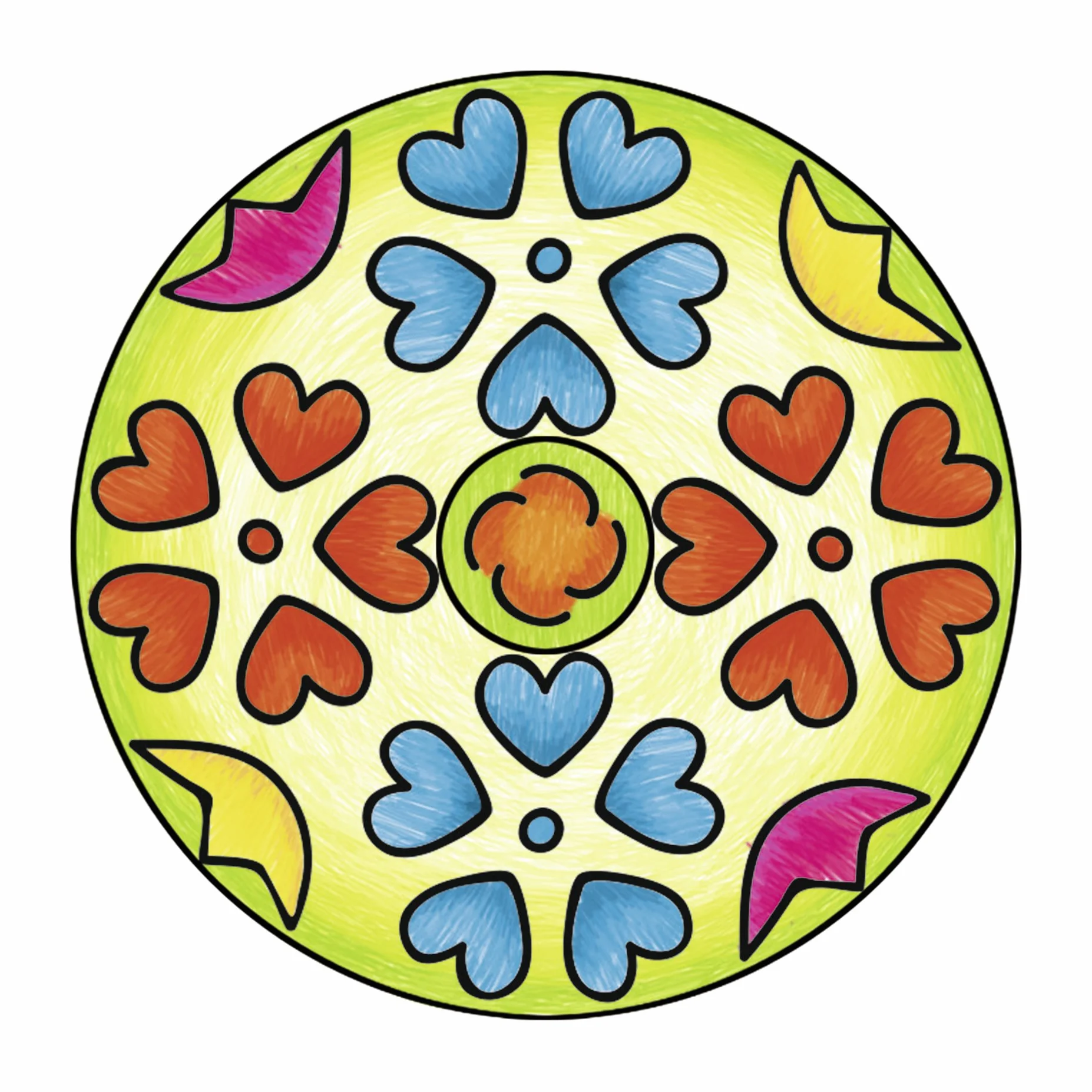 Ravensburger 29809 23 cm kwiaty i motyle mandala designerski zestaw rzemieślniczy