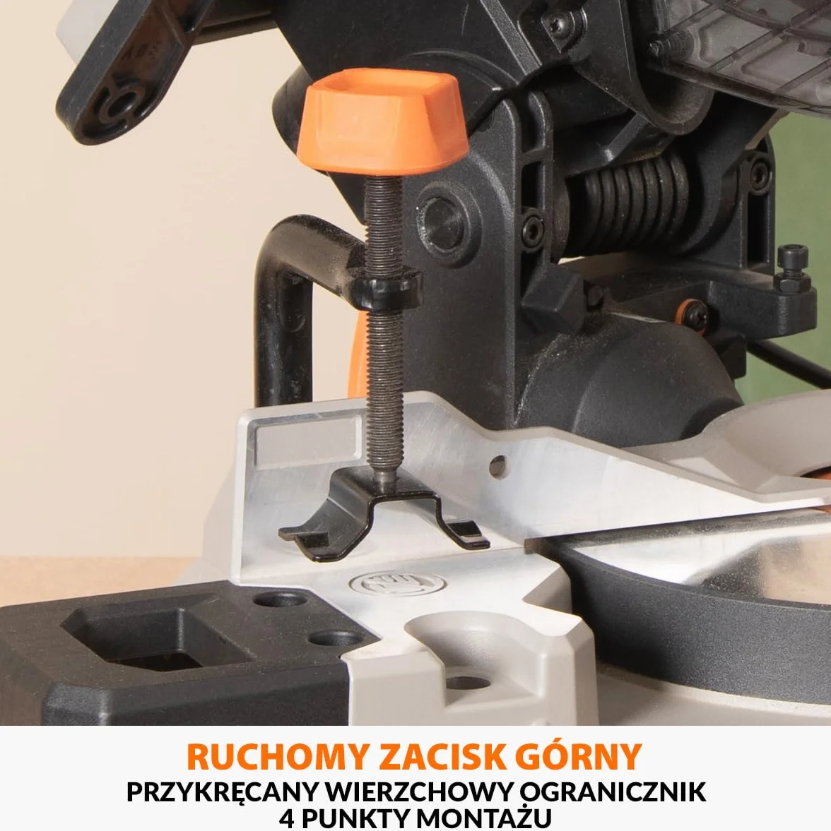 Evolution Power Tools R210MTS-G2 Zmienna piła ukośna/stołowa, kompaktowa, wielofunkcyjne cięcie różnych materiałów, ostrze TCT w zestawie do cięcia drewna, plastiku i metalu, 210mm