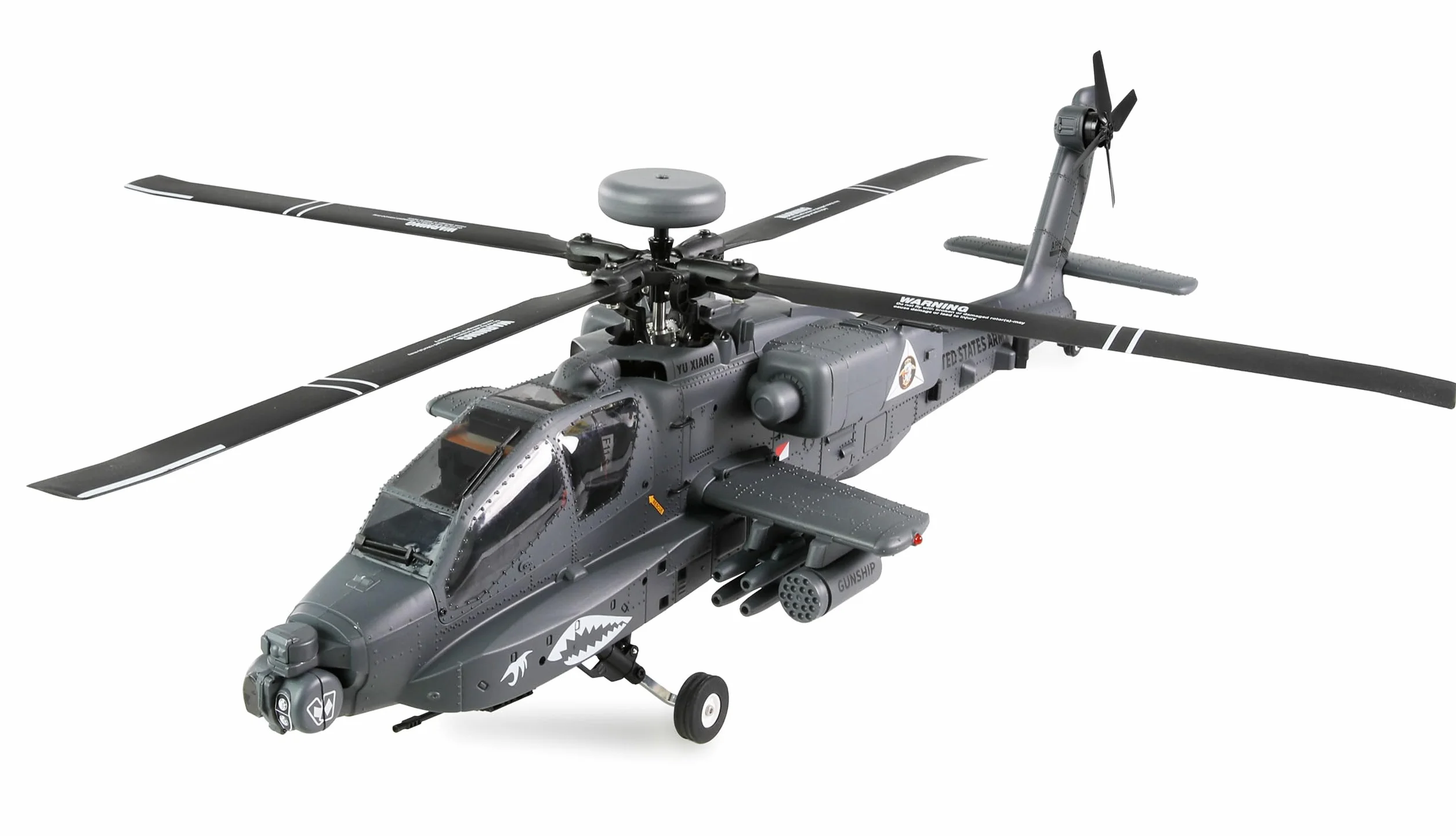 Amewi Apache AH-64D CP helikopter 6G/3D GPS RTF RC zdalnie sterowany, oliwkowa zieleń