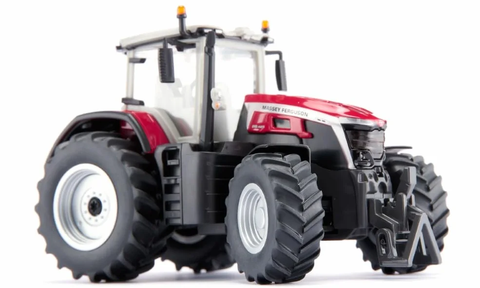 siku 6885, Massey Ferguson 9S Traktor, 1:32, Zdalnie sterowany, Zdalne sterowanie przez Bluetooth w aplikacji, Bez modułu zdalnego sterowania, Metal/Tworzywo sztuczne, Czerwony