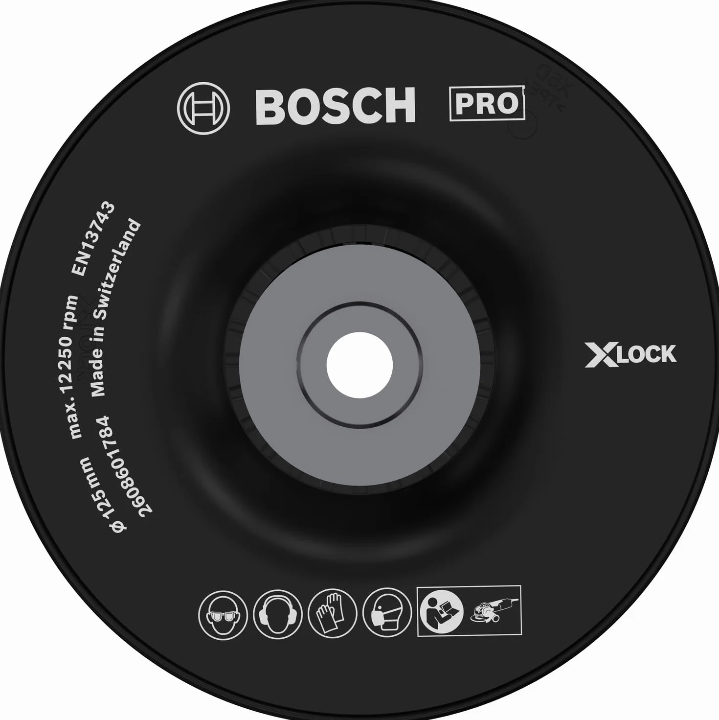 Bosch Professional 2608601784 Bosch 2608601784-Plato Lijador Amoladora: 125 mm: Duro