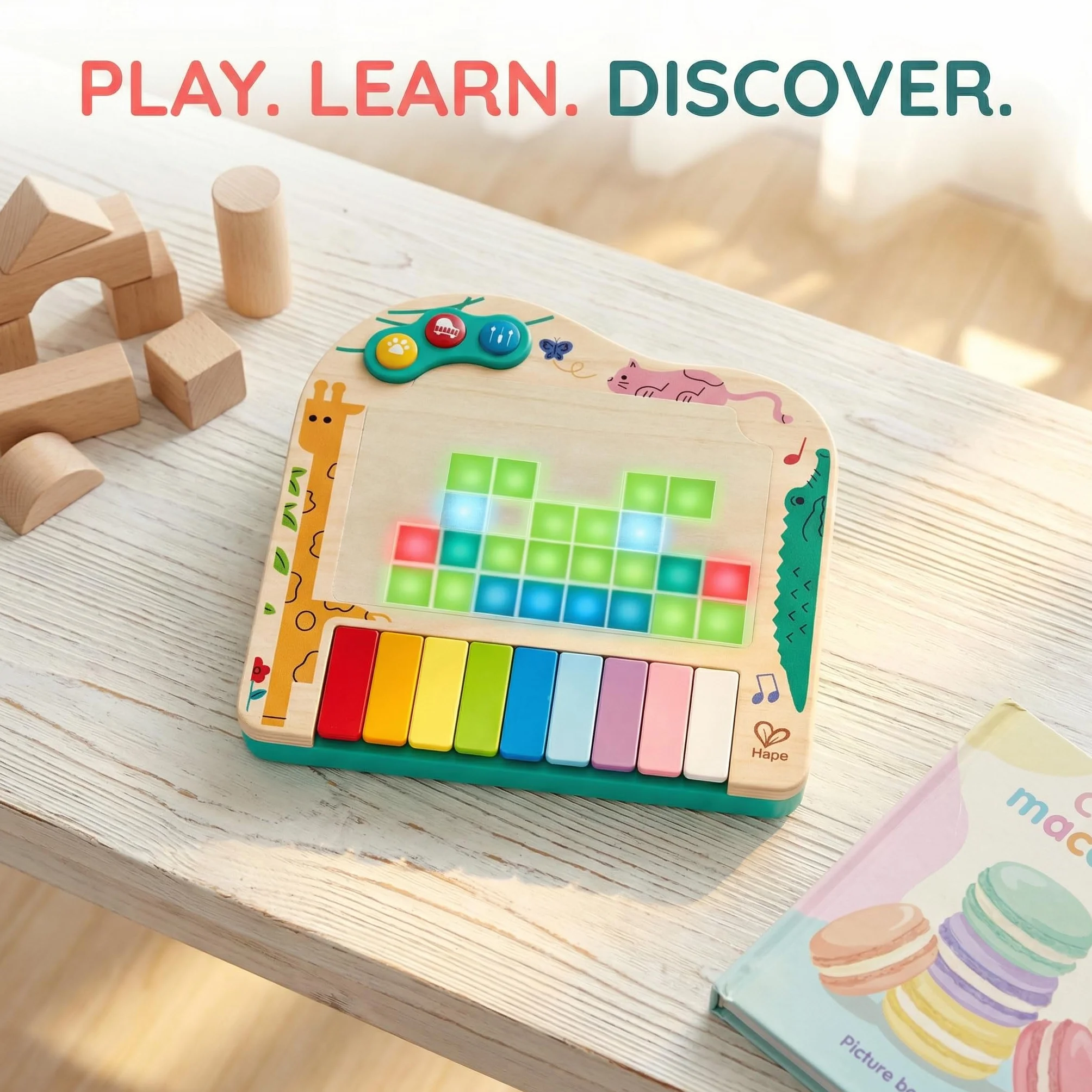 Hape Pixel zabawka fortepianowa