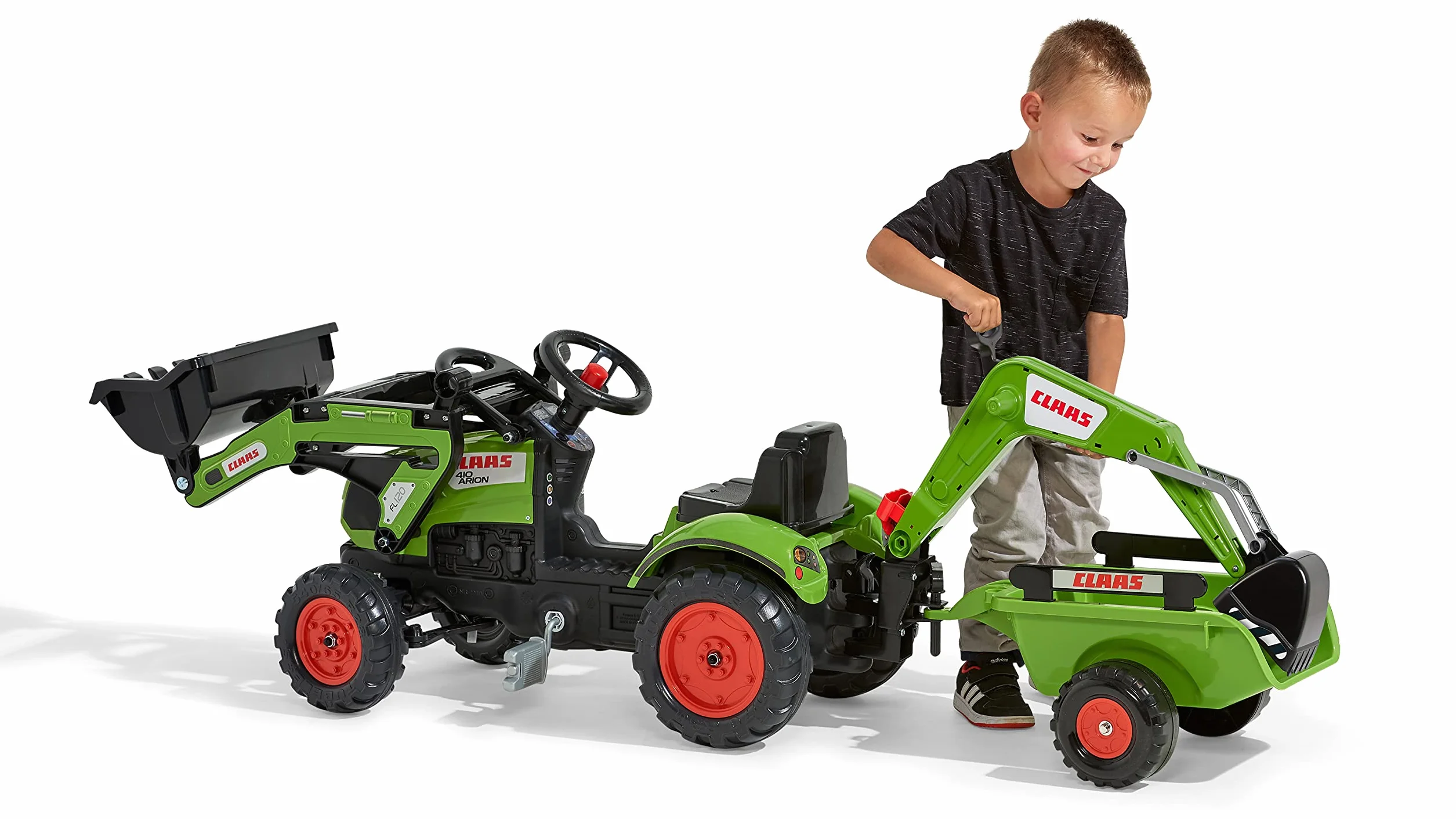 Falk Claas Arion 410 Traktor Zabawka, Zielony/Czarny, Od 2 do 5 lat