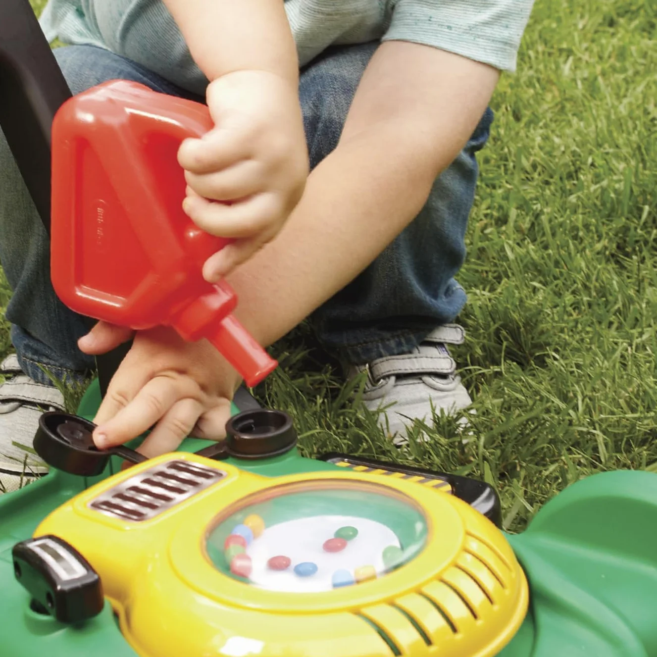Little Tikes Gas'n Go Kosiarka Realistyczna Zabawka Ogrodowa z Dźwiękami dla Dzieci od 18 Miesięcy
