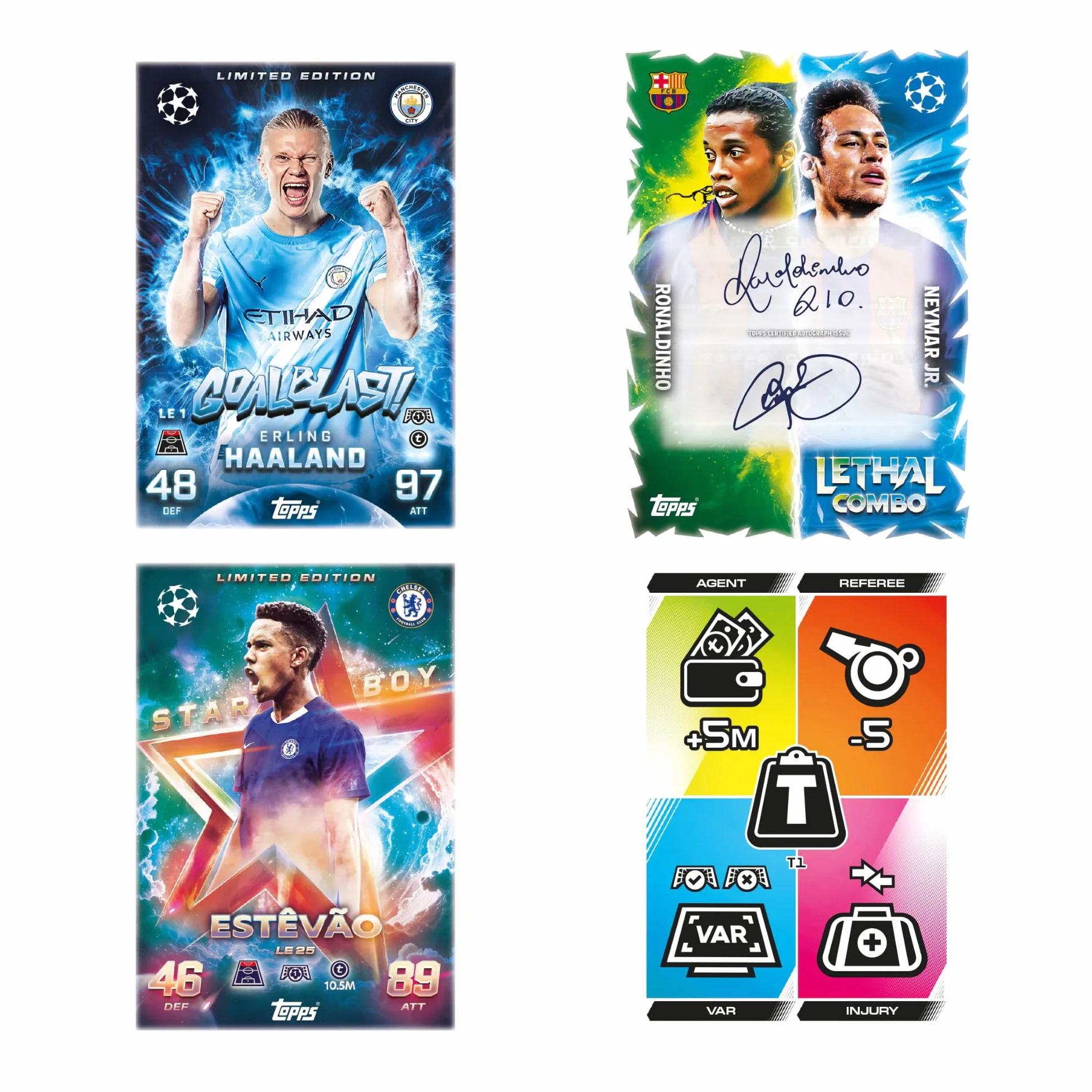 Starter Pack Match Cards Attax Ucl 25-26