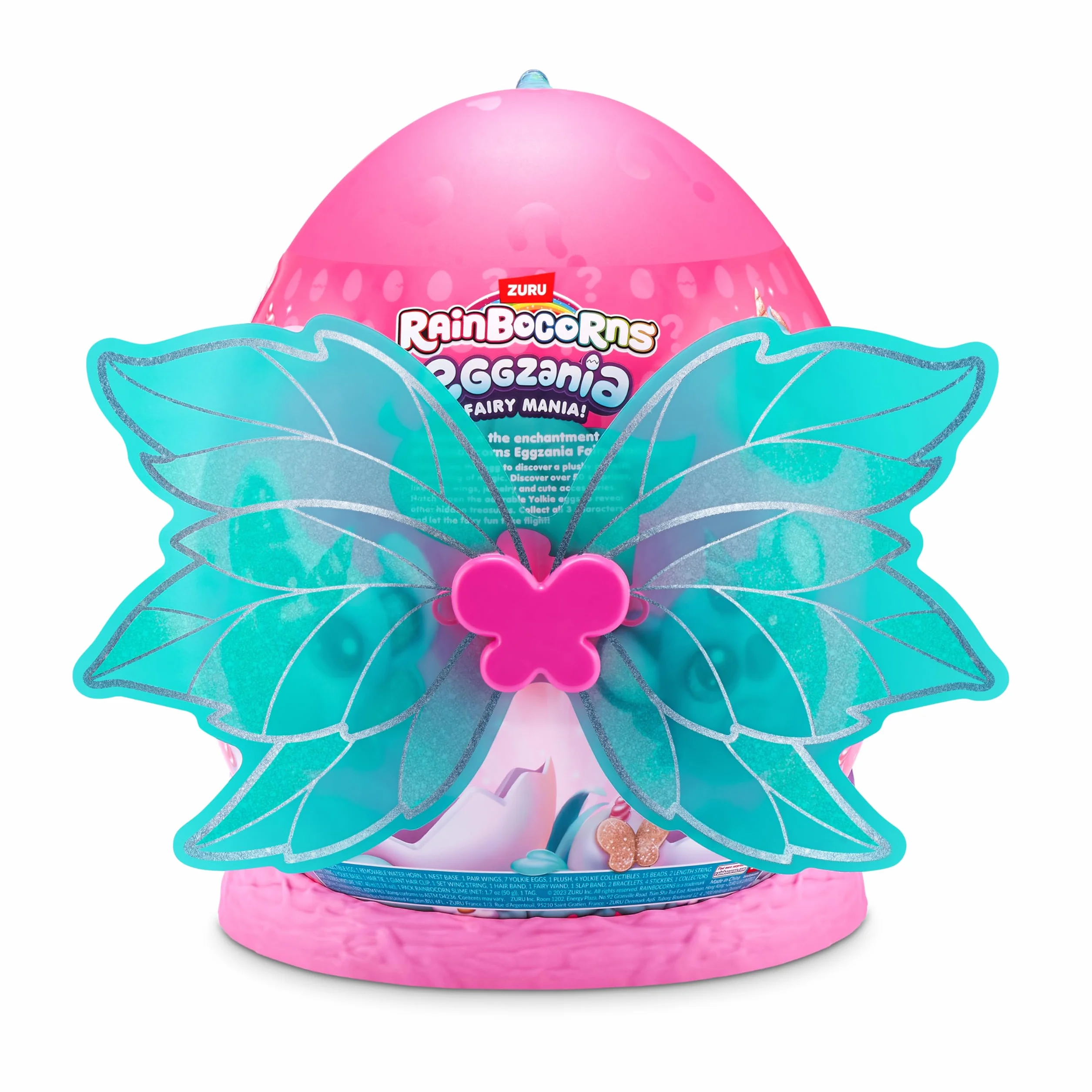 Rainbocorns Eggzania Fairy Mania Flippity‑Boo firmy ZURU – pluszowa zabawka kolekcjonerska z niespodziankami