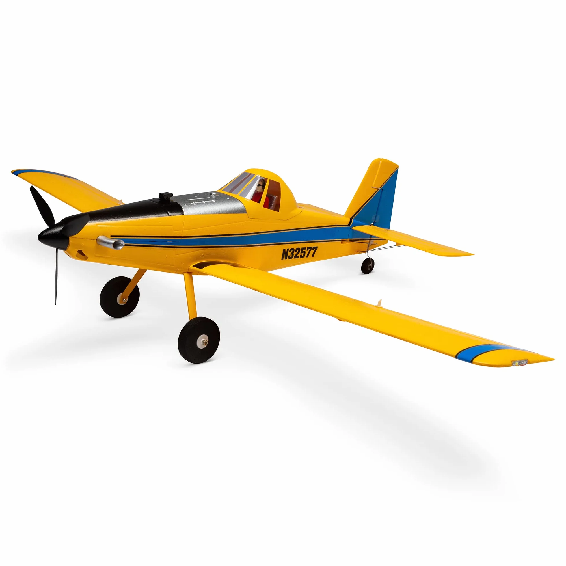 E-flite EFLU16450, UMX Air Tractor BNF Basic elektryczny samolot (702 mm) RC, żółty