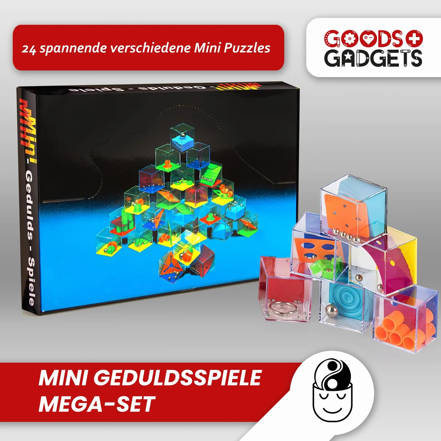 Towary i gadżety mini puzzle mega zestaw z 24 grami w piłkę, gry zręcznościowe, torba imprezowa