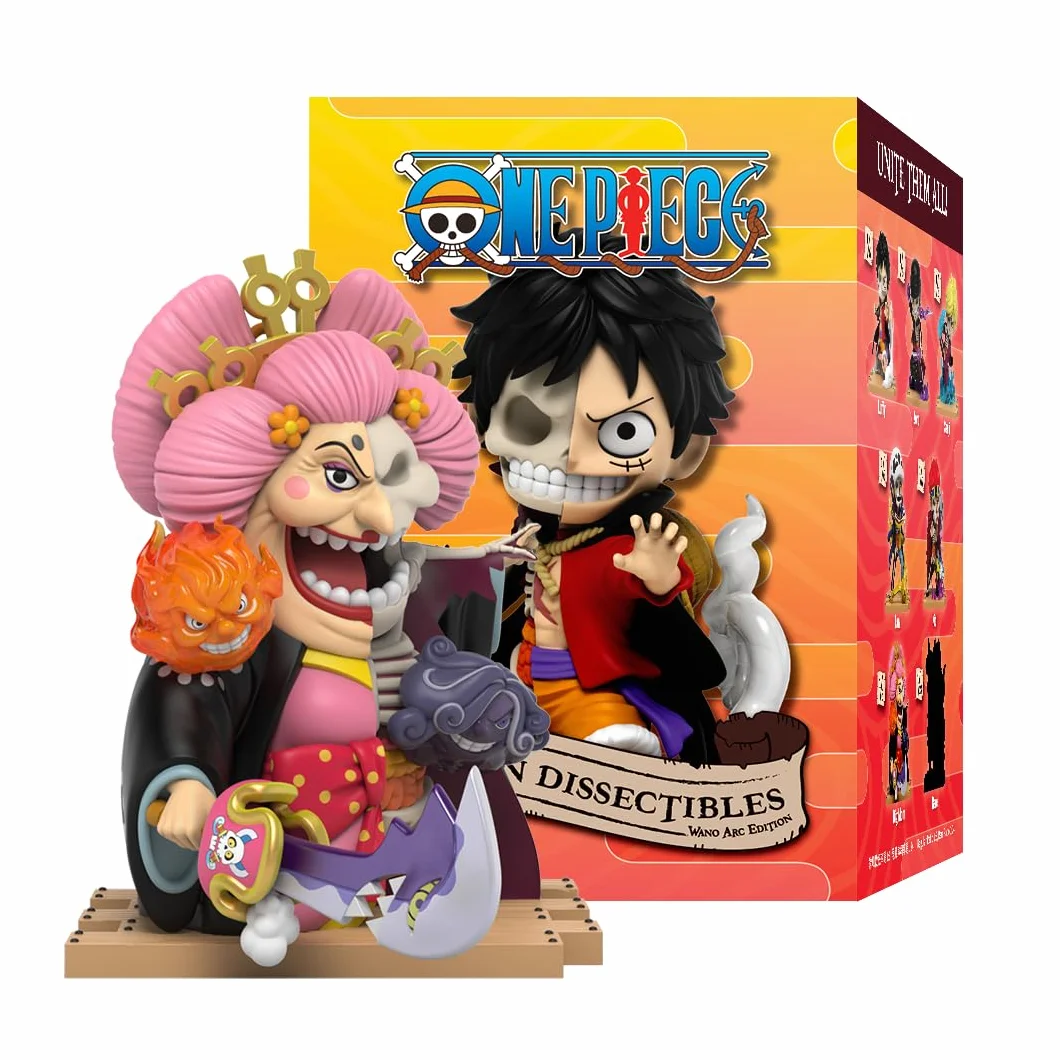 Mighty Jaxx Freeny's Hidden Disekttibles: Jednoczęściowa seria 7 (Wano Arc) Figurka kolekcjonerska Niespodzianka Losowa postać