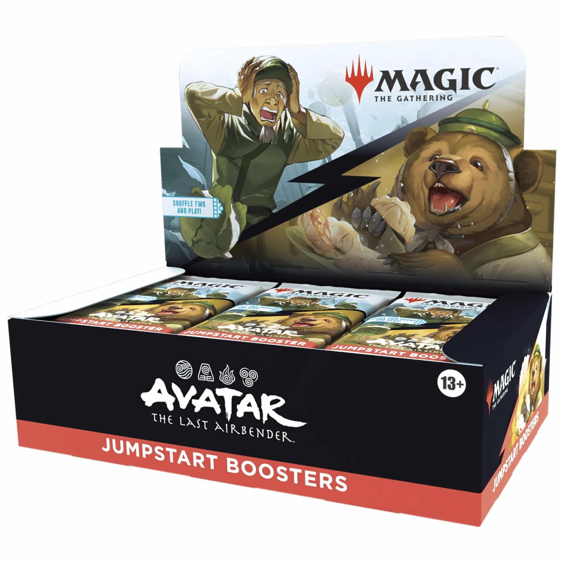 Magic: The Gathering | Opakowanie zbiorcze pakietów Jumpstart Avatar: The Last Airbender (Wersja Angielska)