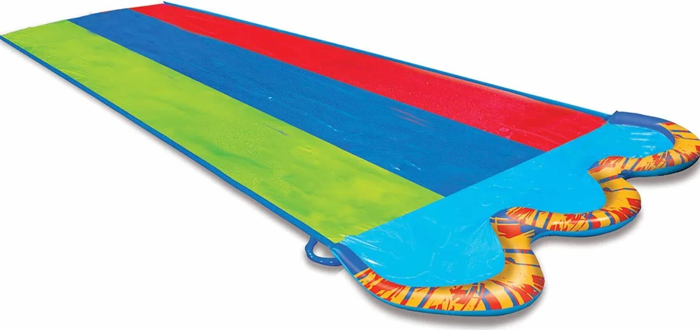 BANZAI Triple Racer zjeżdżalnia wodna 4,9 m 208 cm nadmuchiwana