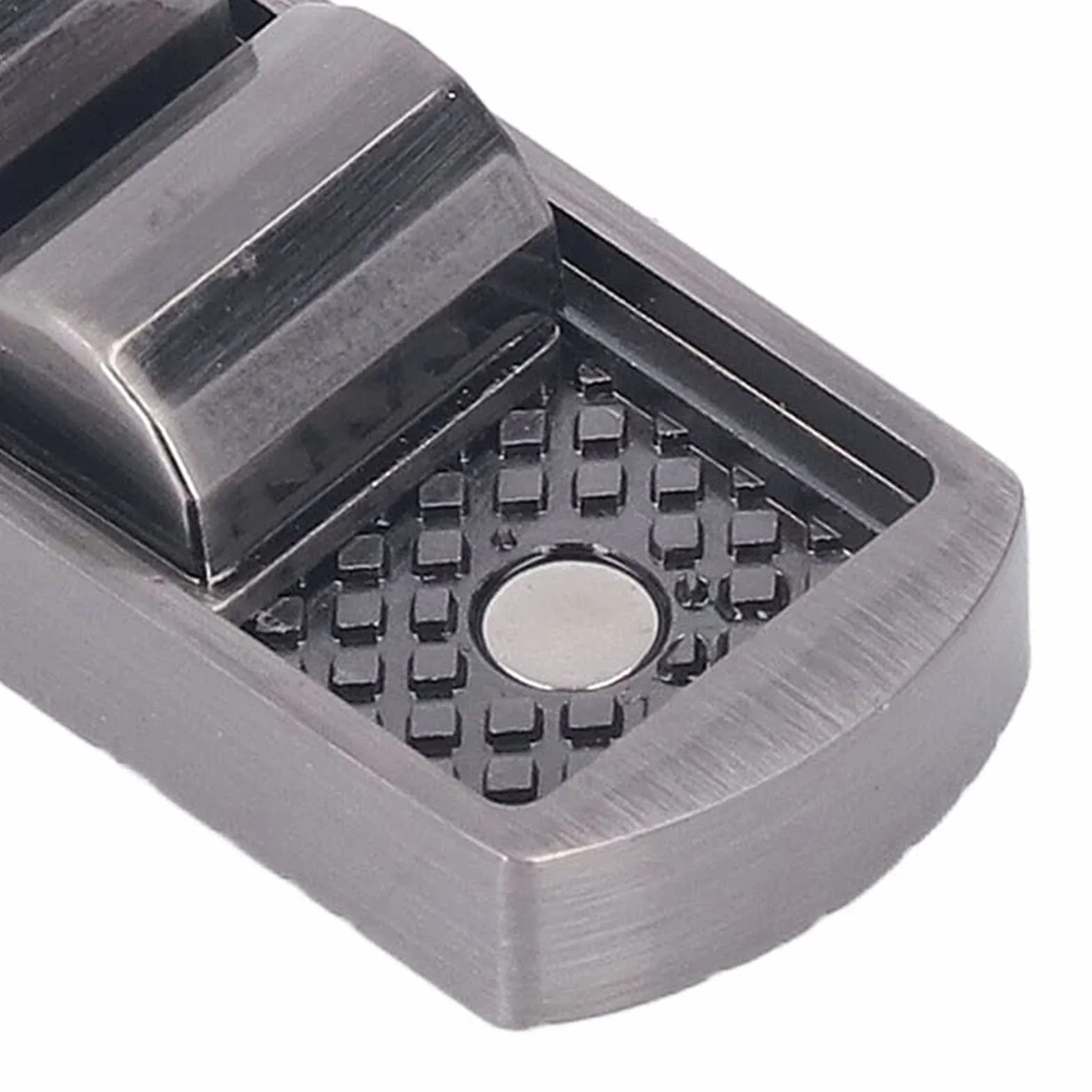 Keenso Zabawki sensoryczne Push Slider, Fidget Toys, metalowy suwak Fidget dla dorosłych nastolatków (srebrny)