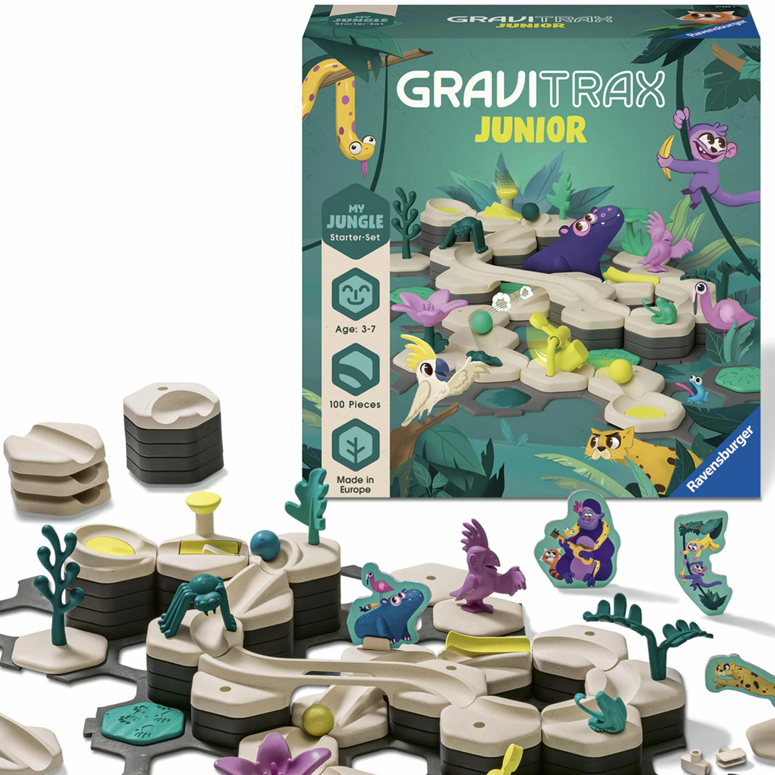 Ravensburger Gravitrax Junior Zestaw Startowy Dżungla