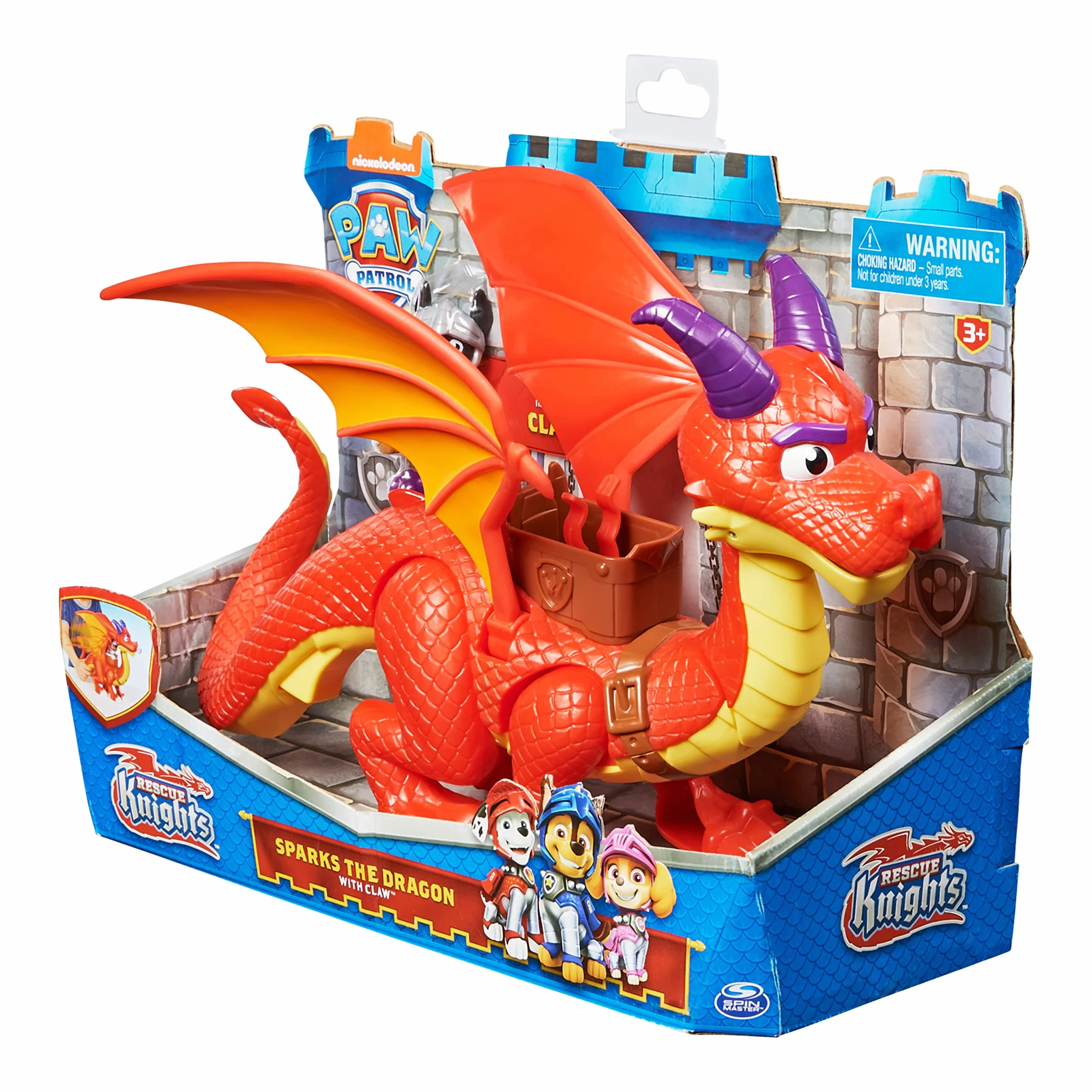 Spin Master Paw Patrol: Rescue Knights - Sparks The Dragon with Claw (6062105)
