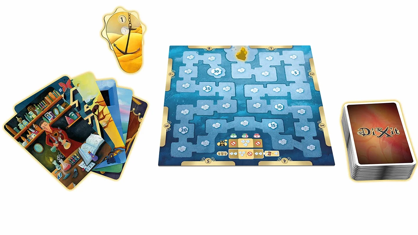Asmodee Dixit (edycja 2021), gra podstawowa, gra rodzinna, gra opowiadana, niemiecki