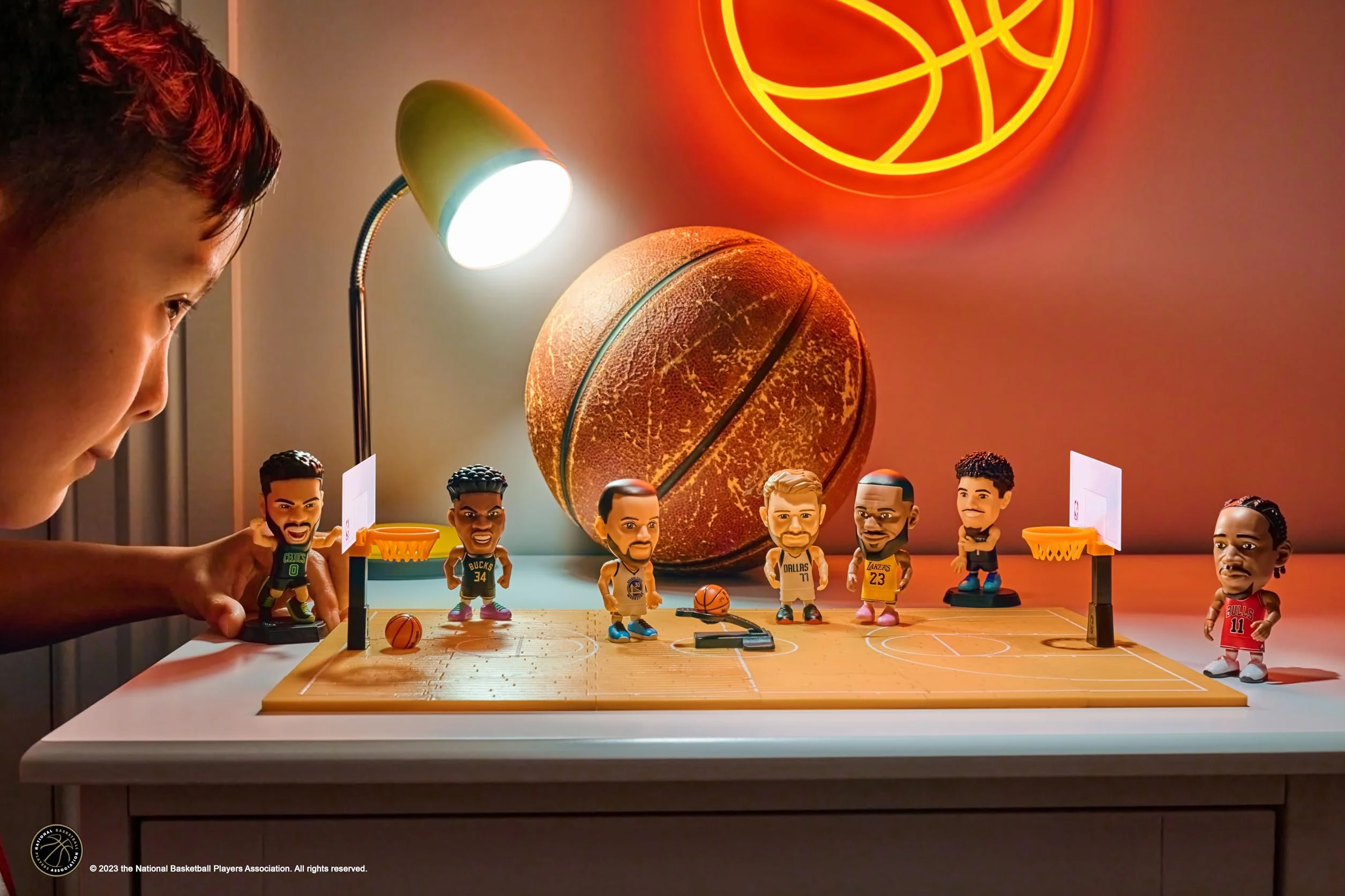 5 Surprise NBA Ballers by ZURU Surprise Unboxing Basketball kolekcjonerska zabawka sportowa dla chłopców (2 kapsułki)