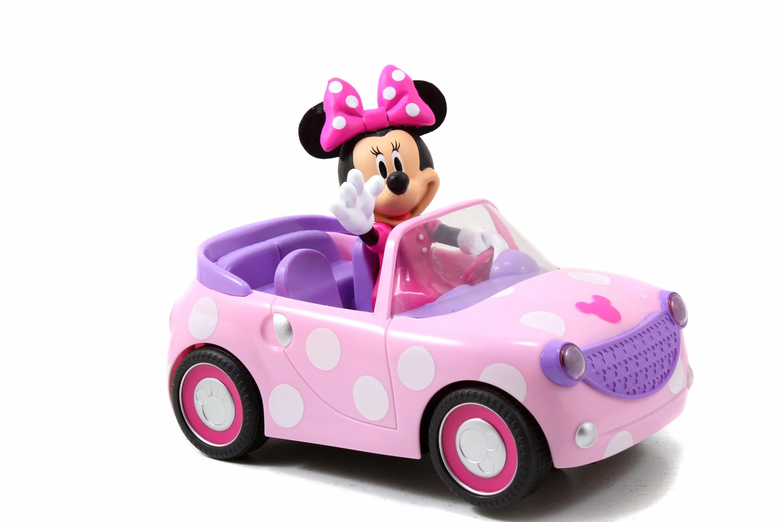 Jada - Disney Funko Minnie Roadster - do przodu i do tyłu - figurka w zestawie - 3-letnia licencja