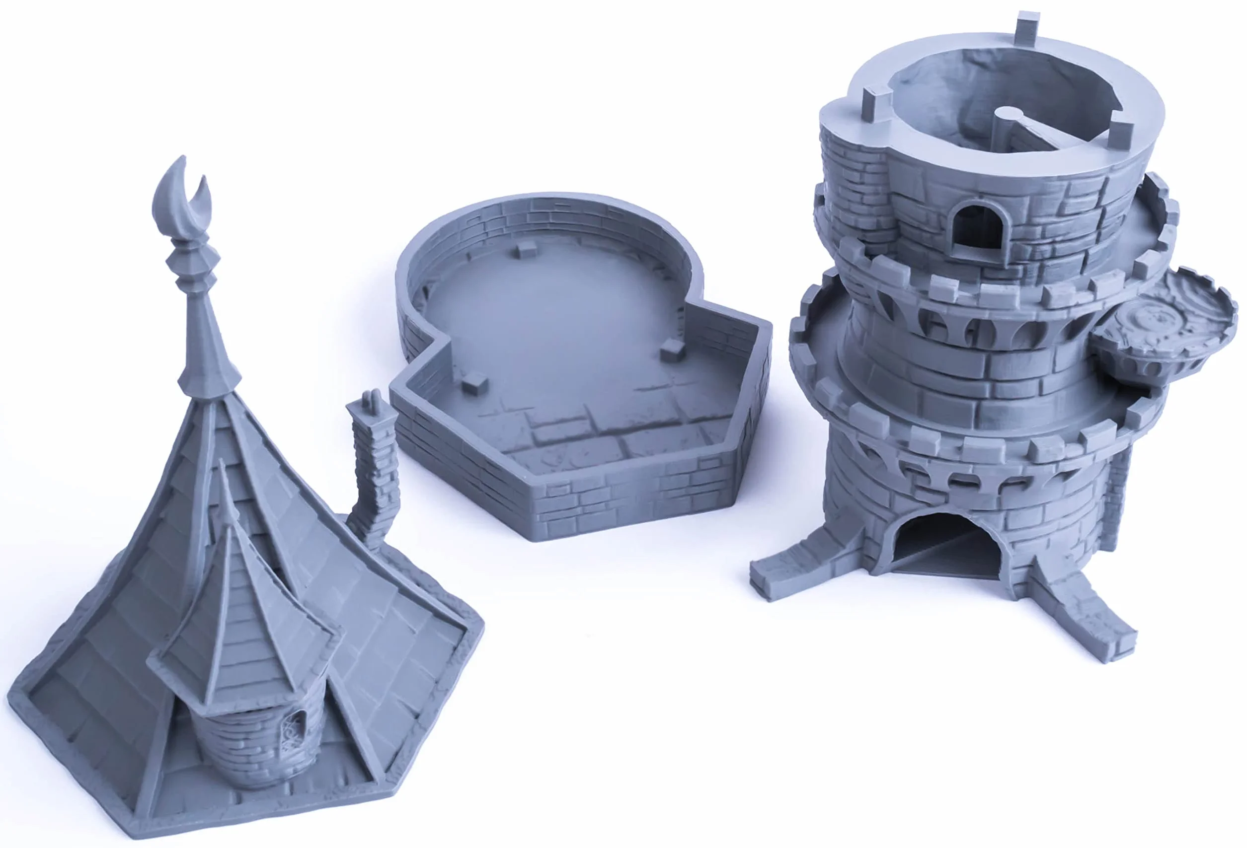 Wizard Dice Tower do gier RPG stołowych i planszowych