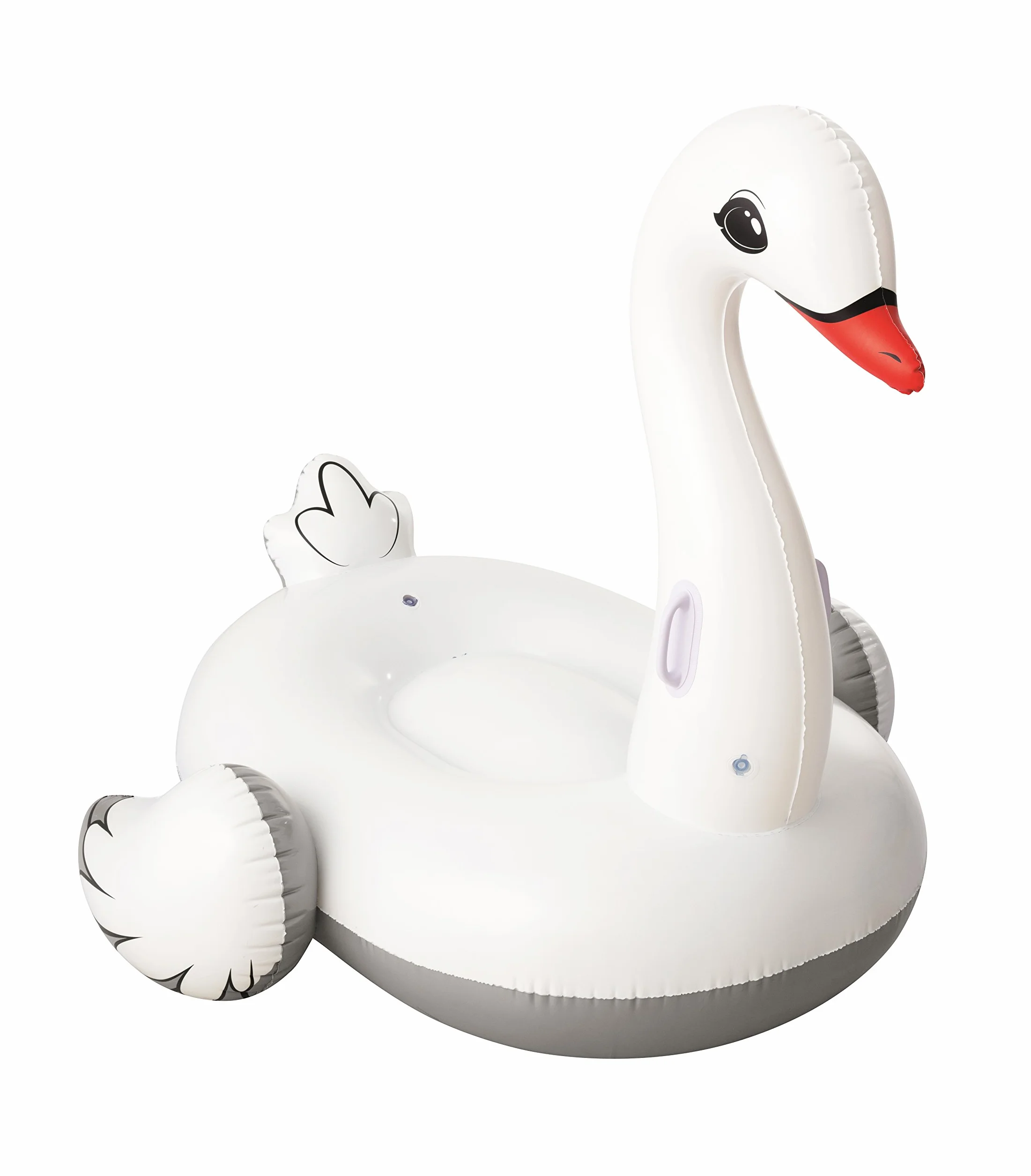 Bestway 4111 Supersized Swan Rider pływający zwierzak, 196 x 174 cm