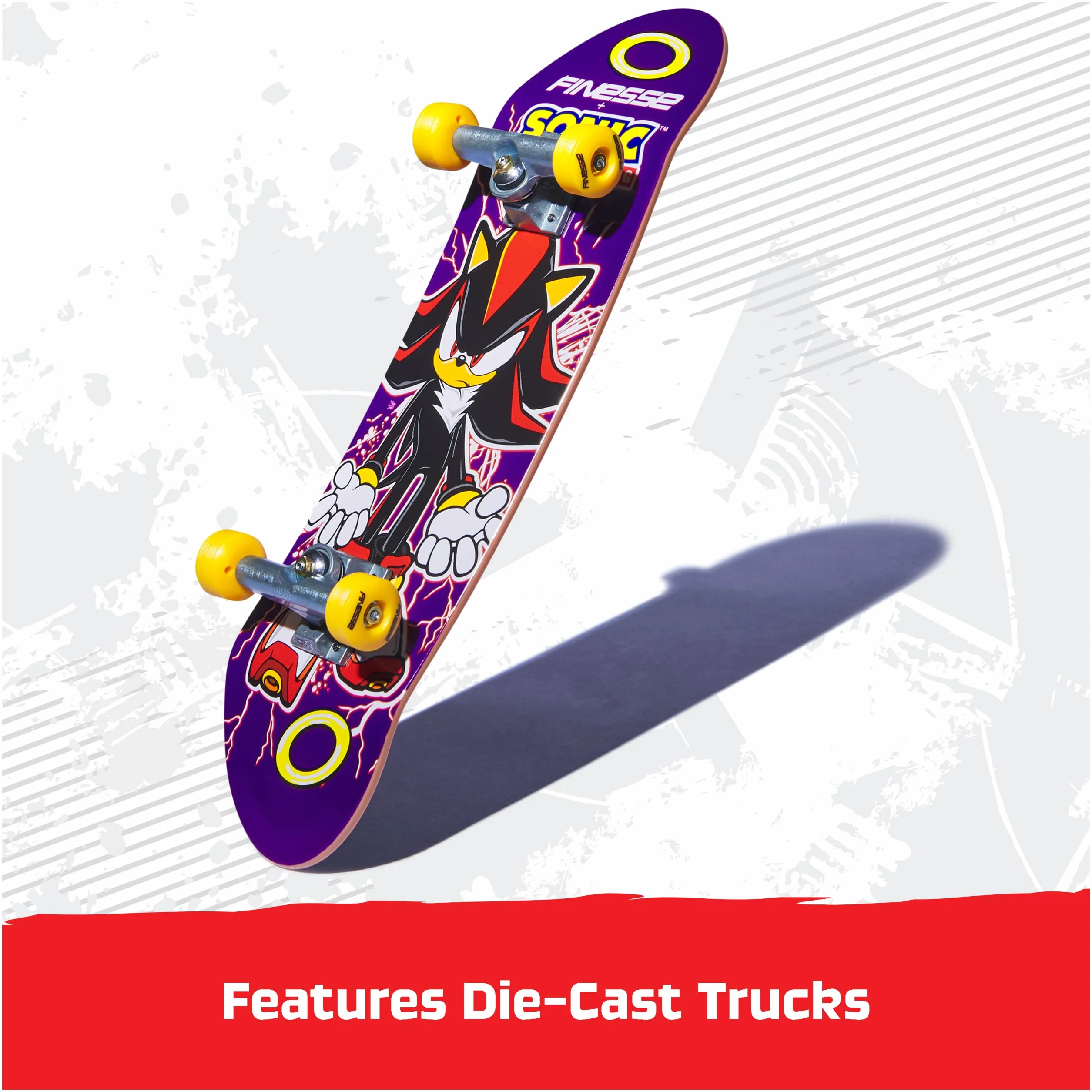 Tech Deck Skate na palcach Sonic Finesse 27 cm Mini skate zabawka