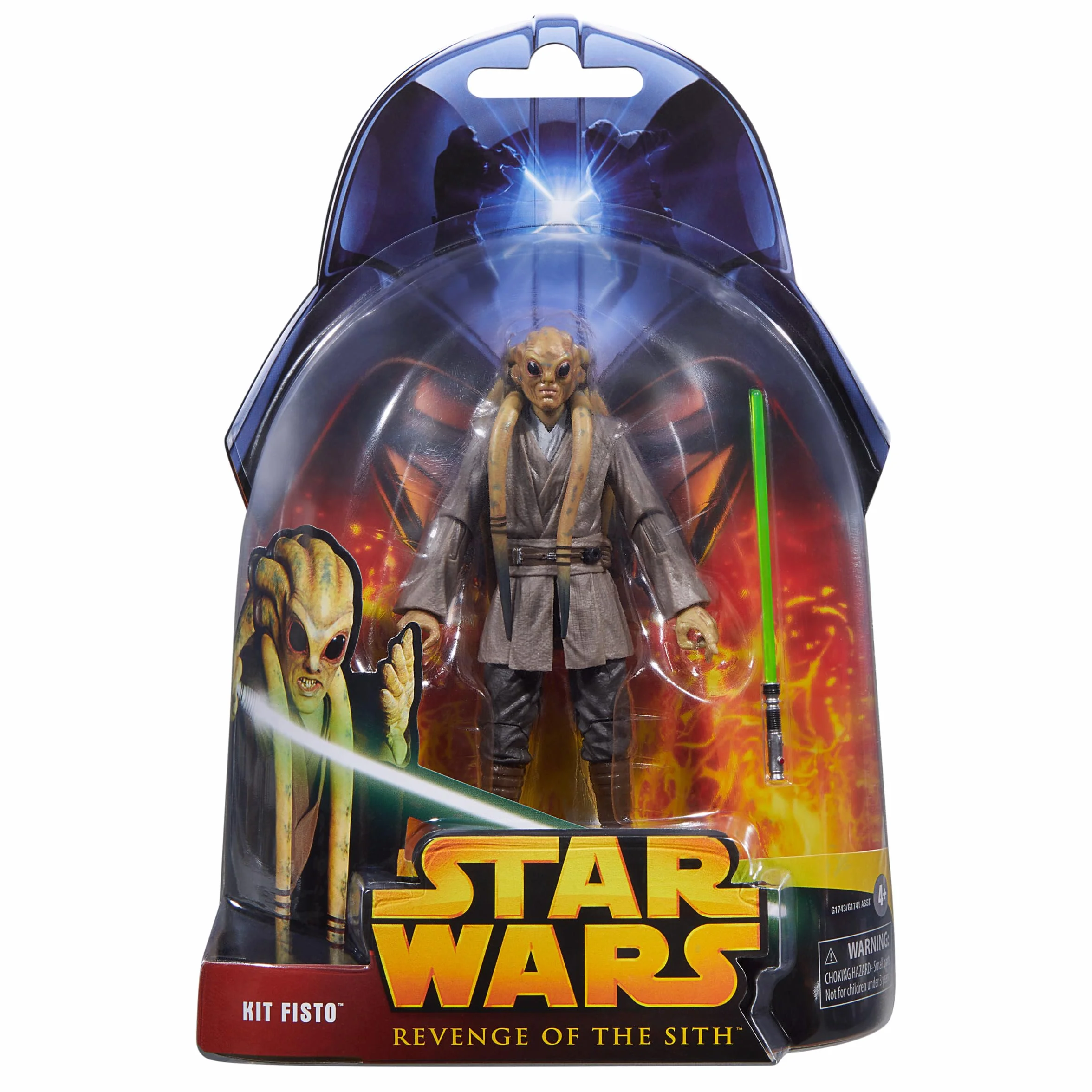 Hasbro Star Wars Black Series Kit Fisto 15 cm Figurka Kolekcjonerska Zemsta Sithów 20. Rocznica