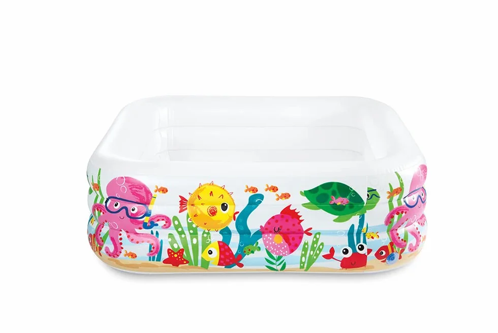 Intex Sea Aquarium Pool Basen dla Dzieci, Nd., 1,59 m x 1,59 m x 50 cm, 340 l