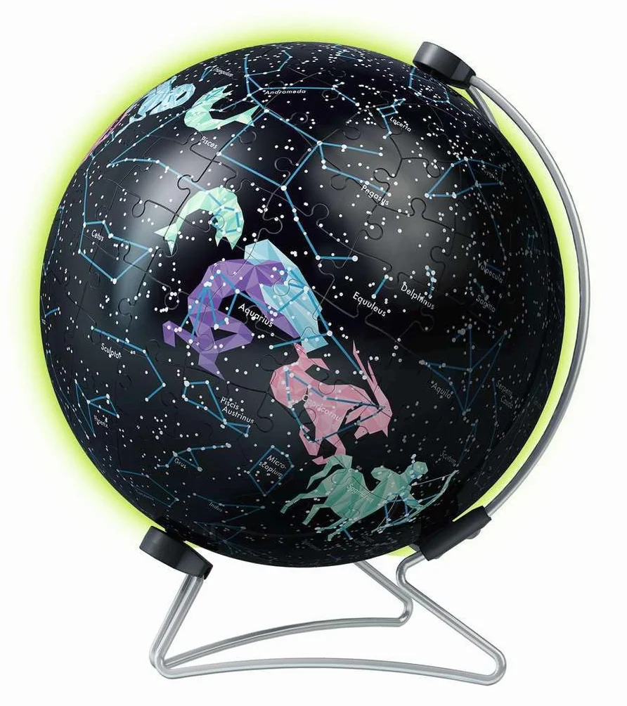 Puzzle 3D Globus konstelacje