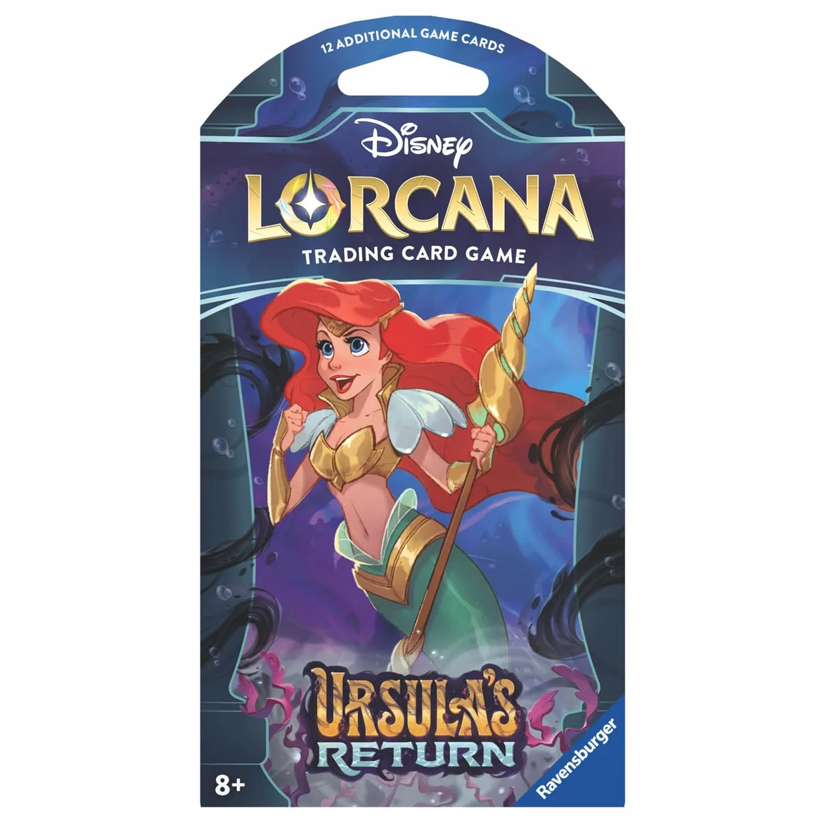 Ravensburger Disney Lorcana TCG: Urszula Booster Pack Back Pack od 8 lat