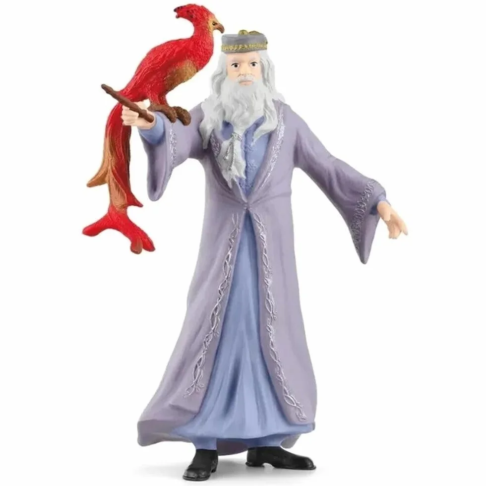 schleich 42637 Dumbledore & Feniks, od 6 lat, WIZARDING WORLD - figurka, 11 x 4 x 12 cm