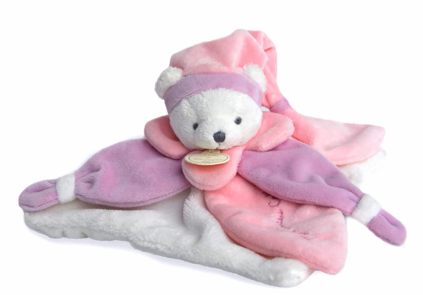 Doudou et Compagnie Dc2920 J'Aime Mon Doudou - CollectorNiedźwiedź, różowy