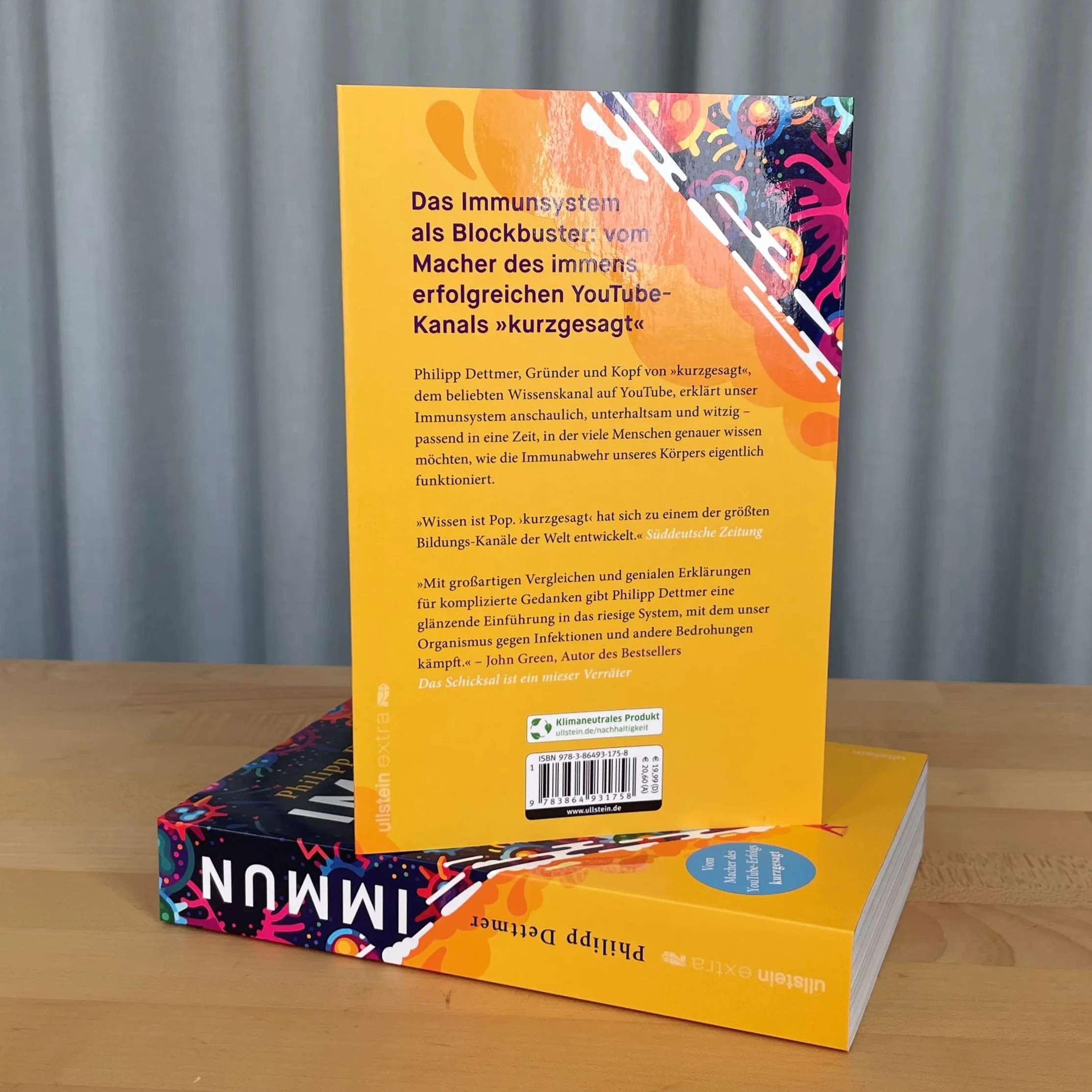 Immun: Alles über das faszinierende System, das uns am Leben hält | Der Nr.1 Bestseller über das Immunsystem vom Macher des beliebten YouTube-Kanals „kurzgesagt“