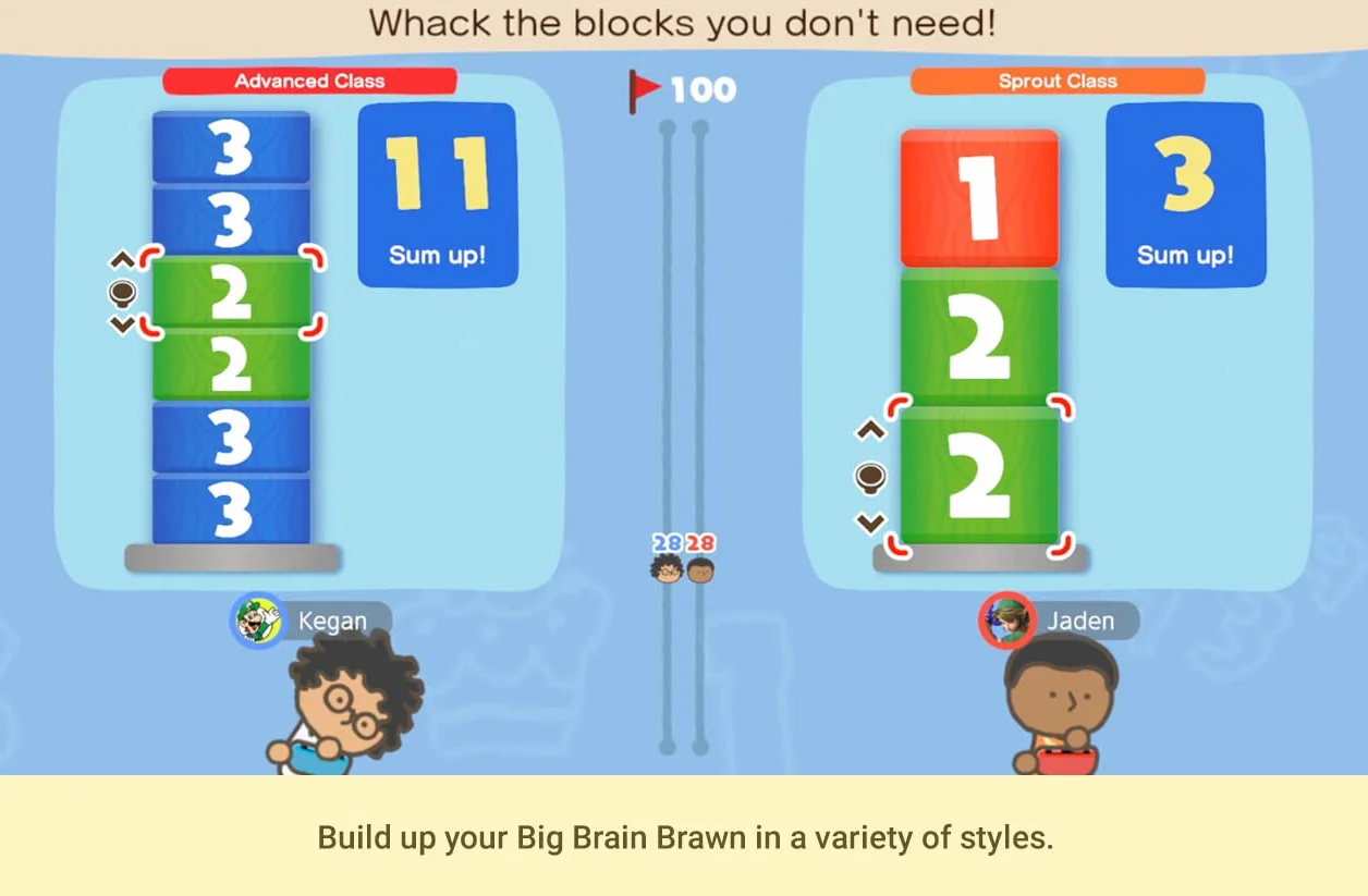 Nintendo Big Brain Academy: Brain vs Brain Nintendo Switch