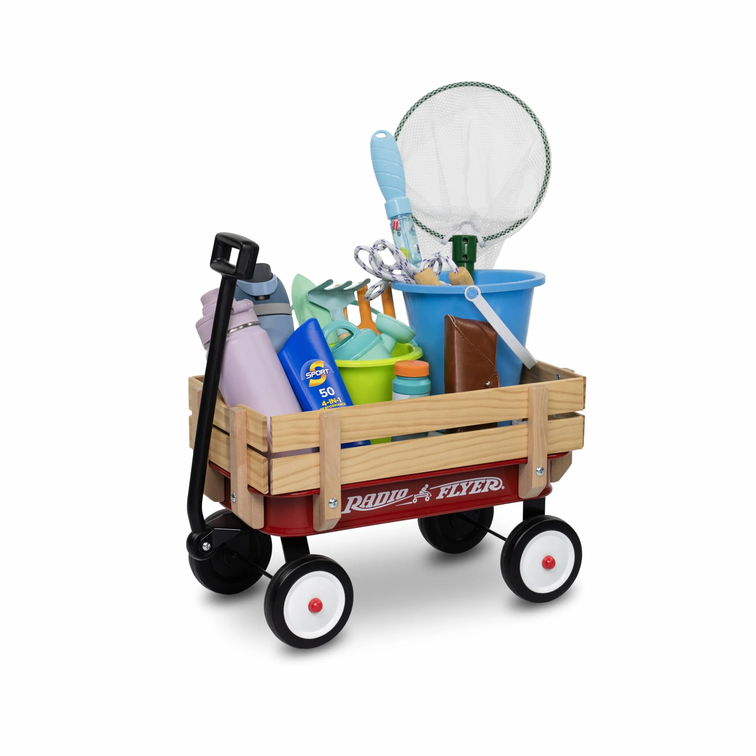 Radio Flyer, W8AZ, czerwony, mały rozmiar zabawkowy wagon