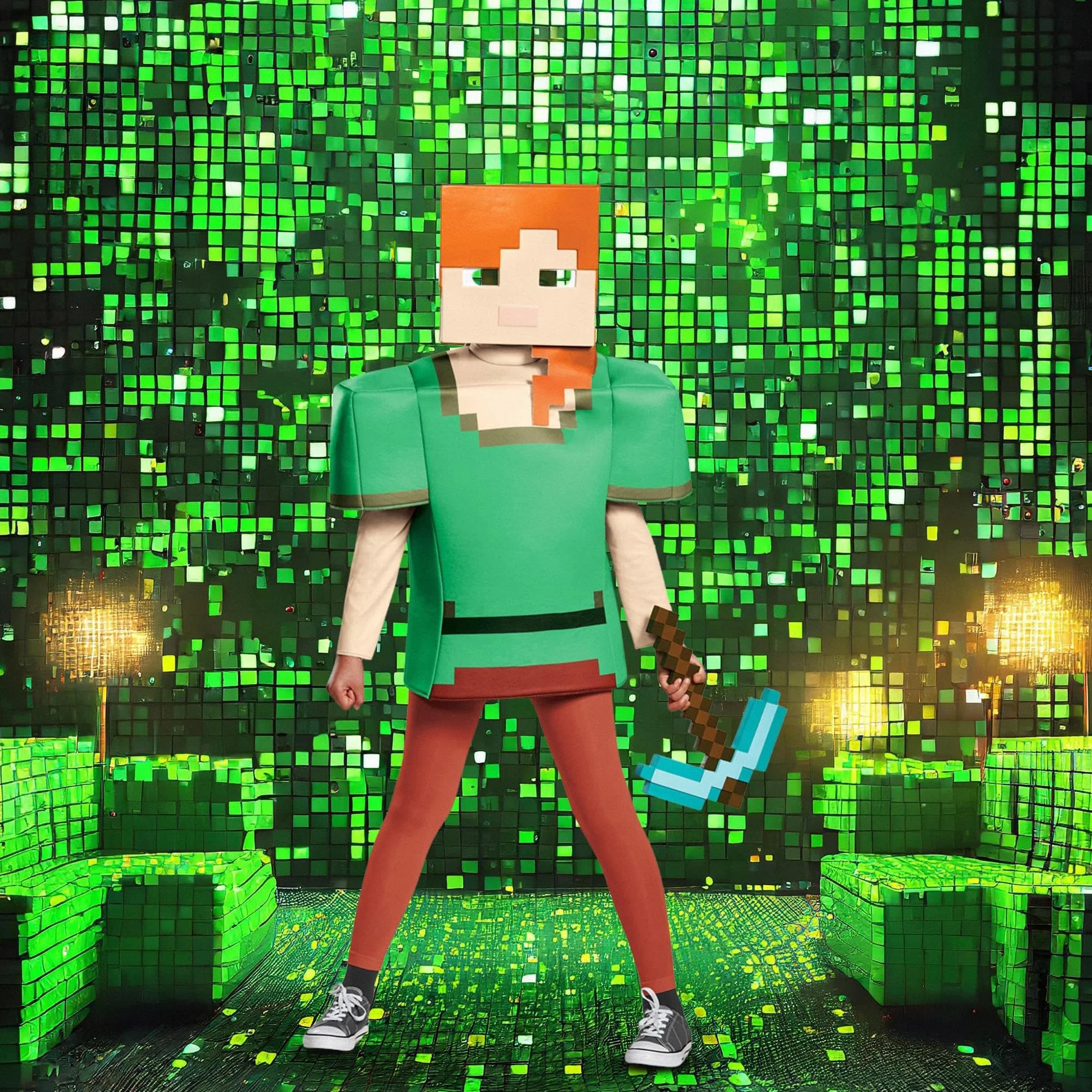 Disguise Minecraft Kilof Do Zabawy, Diamentowy, DISKX65685