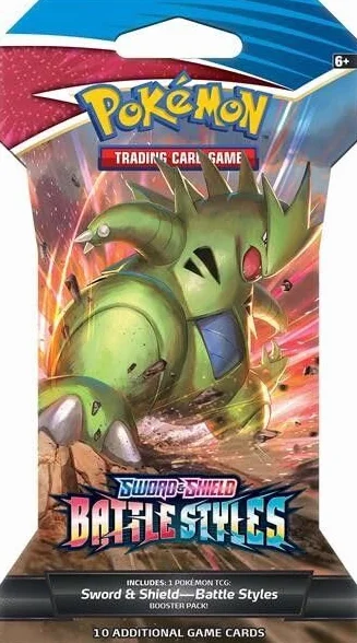 Pokémon Sword & Shield Battle Styles Sleeved Booster