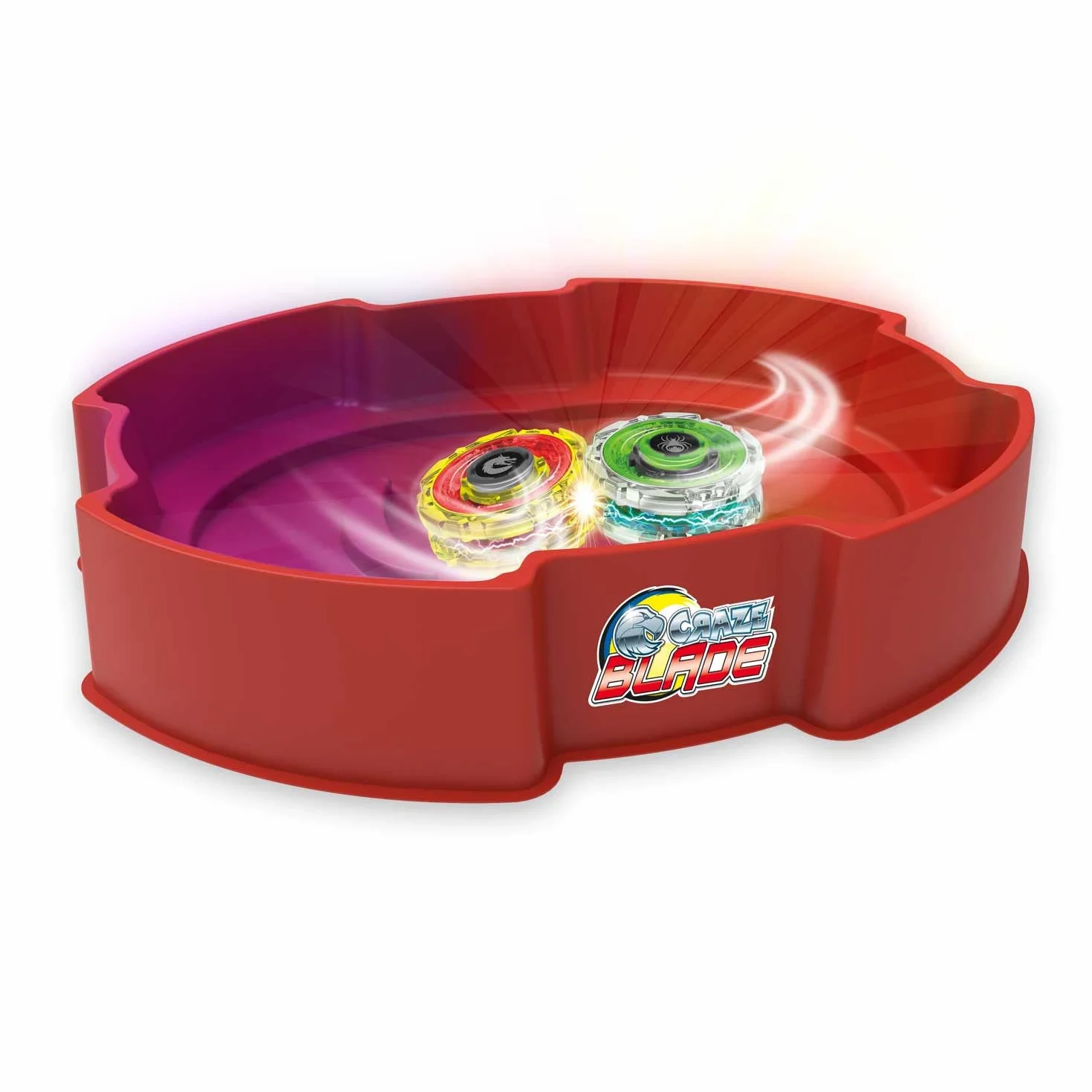 CRAZE BLADE Mega Battle Blade Battle Arena Bojowa, Stadion Bitewny dla dzieci, Losowy Kolor