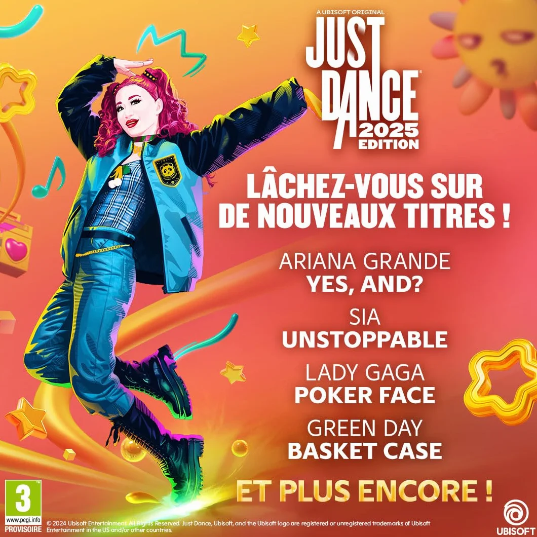 Ubisoft Gra wideo Playstation 5 Just Dance 2025 Edition – marka EAN: 3307216295884