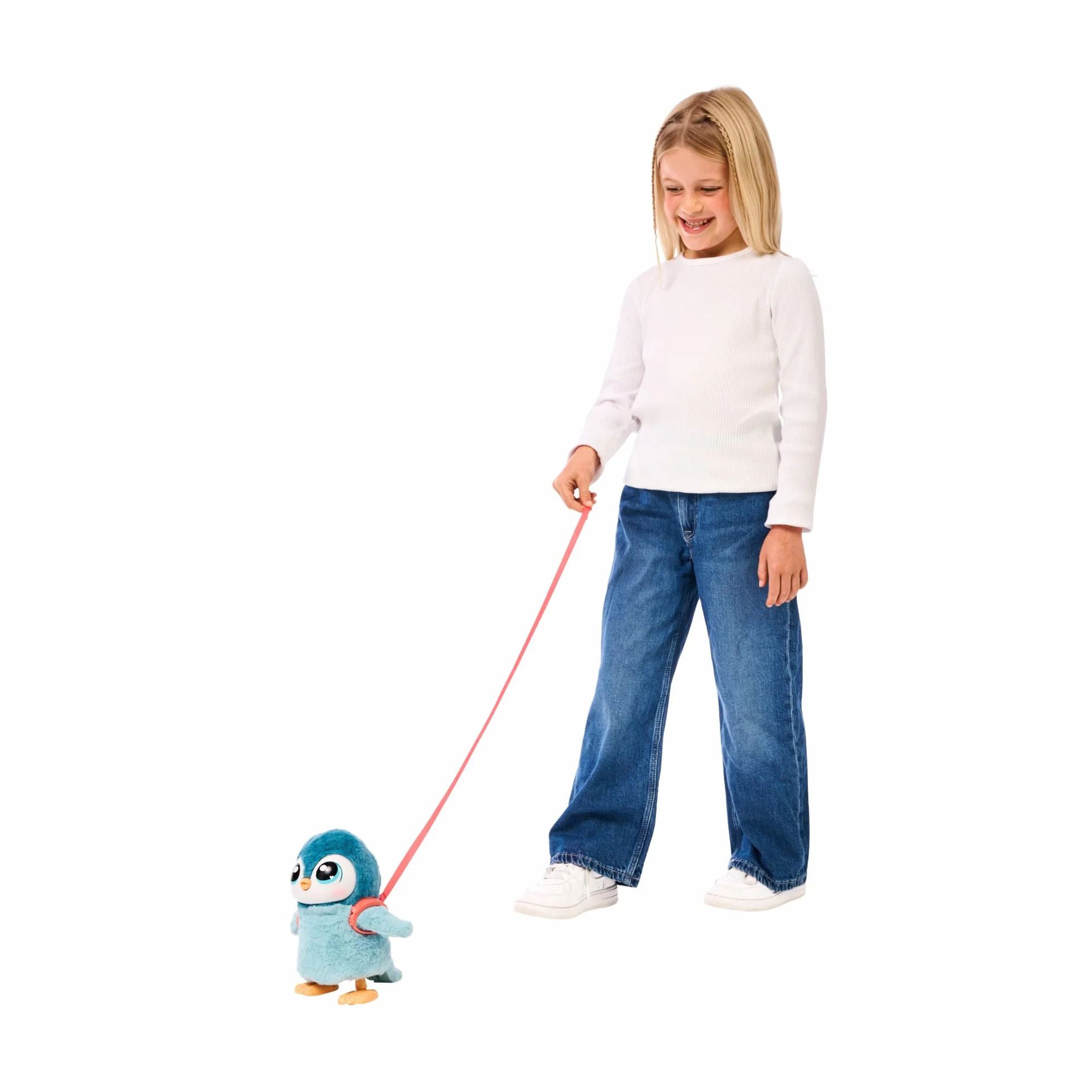 Little Live Pets My Walking Penguin Waddles | Cuddly Interactive Penguin That Runs, Dances and Flutters with Wings Over 25 Sounds & Reactions Batteries Included Ages 5+