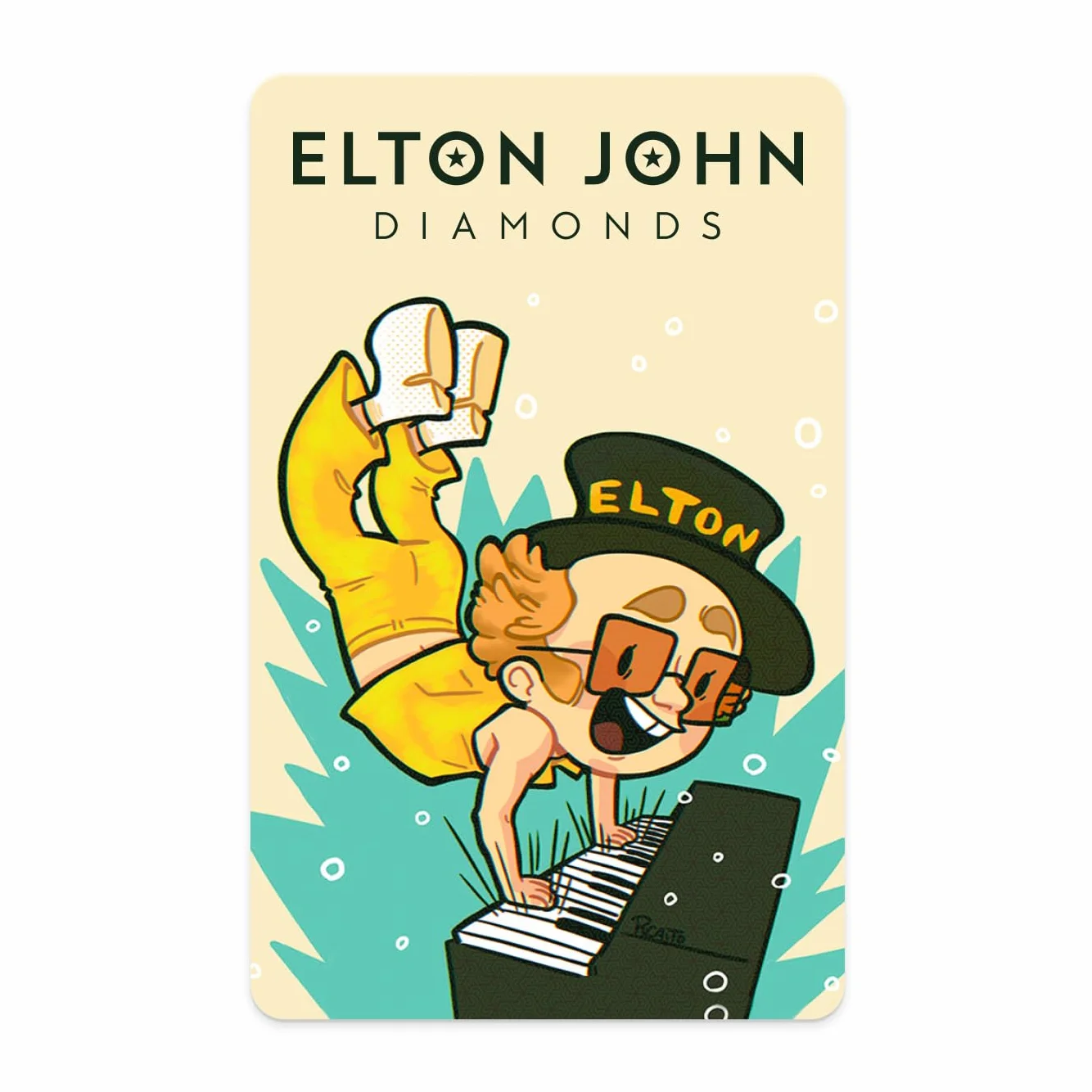 Yoto - Elton John Diamonds - Muzyka w języku angielskim do słuchania na pudełku z historią dla dzieci Yoto Player i Yoto Mini, piosenki dla wszystkich grup wiekowych